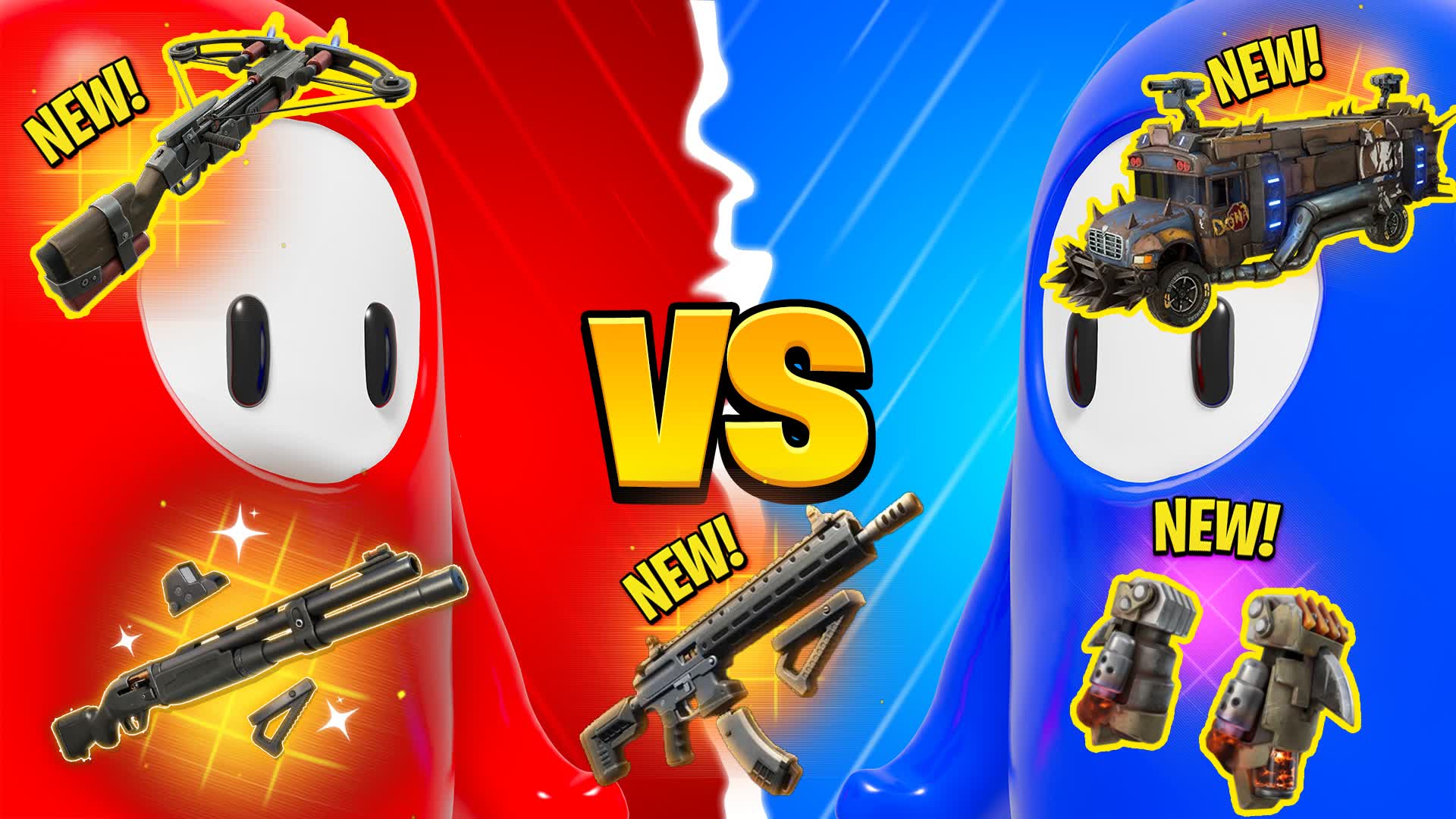 RED VS BLUE | FALL BEANS!