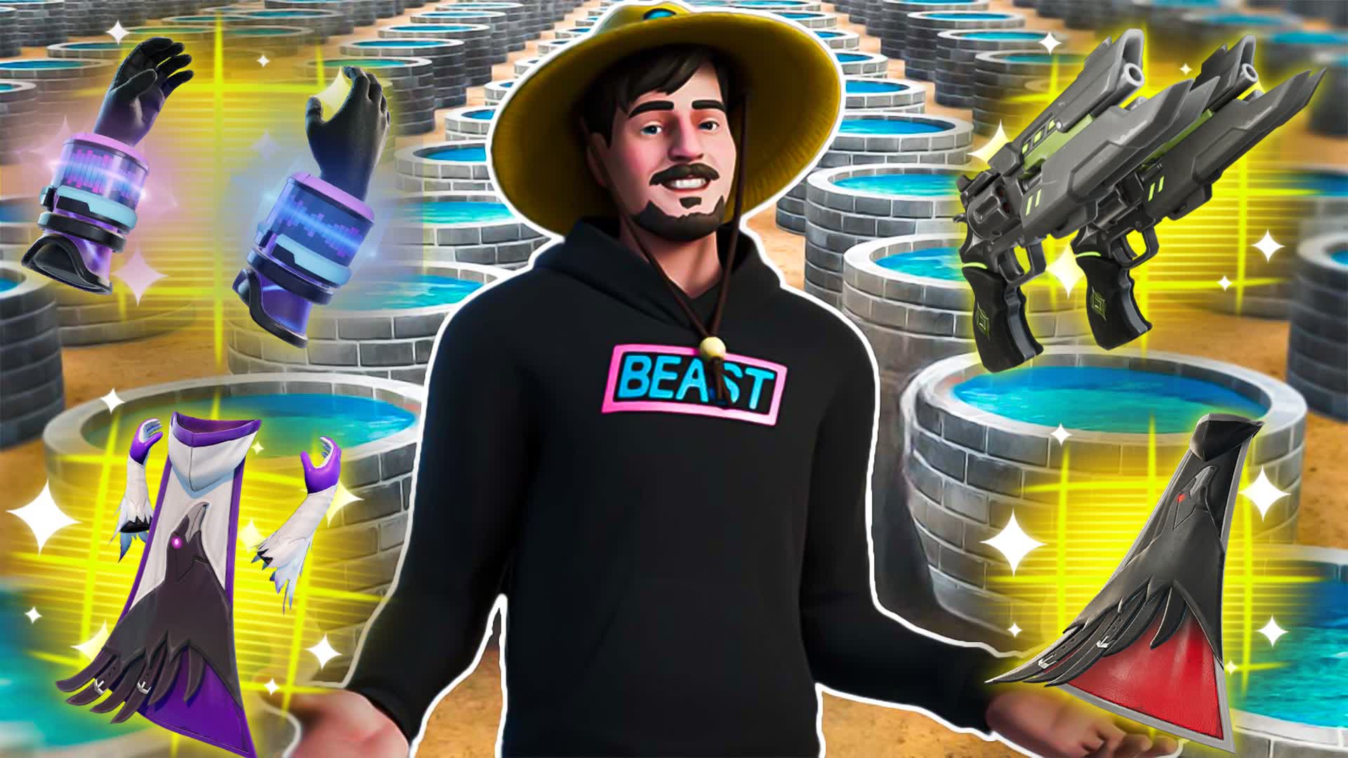 I Build 100 Wells In Fortnite