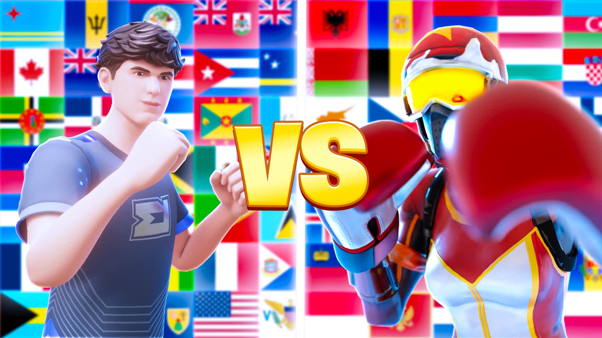 🔴NA VS EU🔵