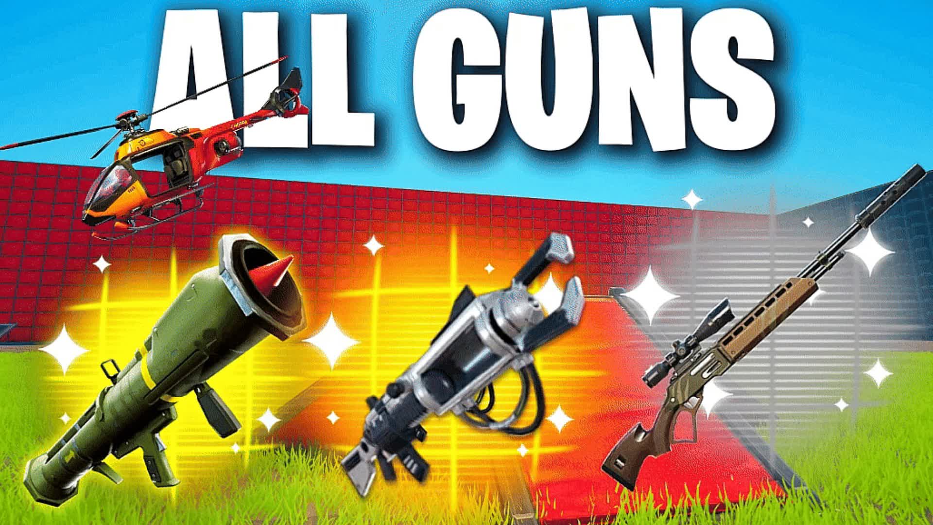 All weapons in 1v1