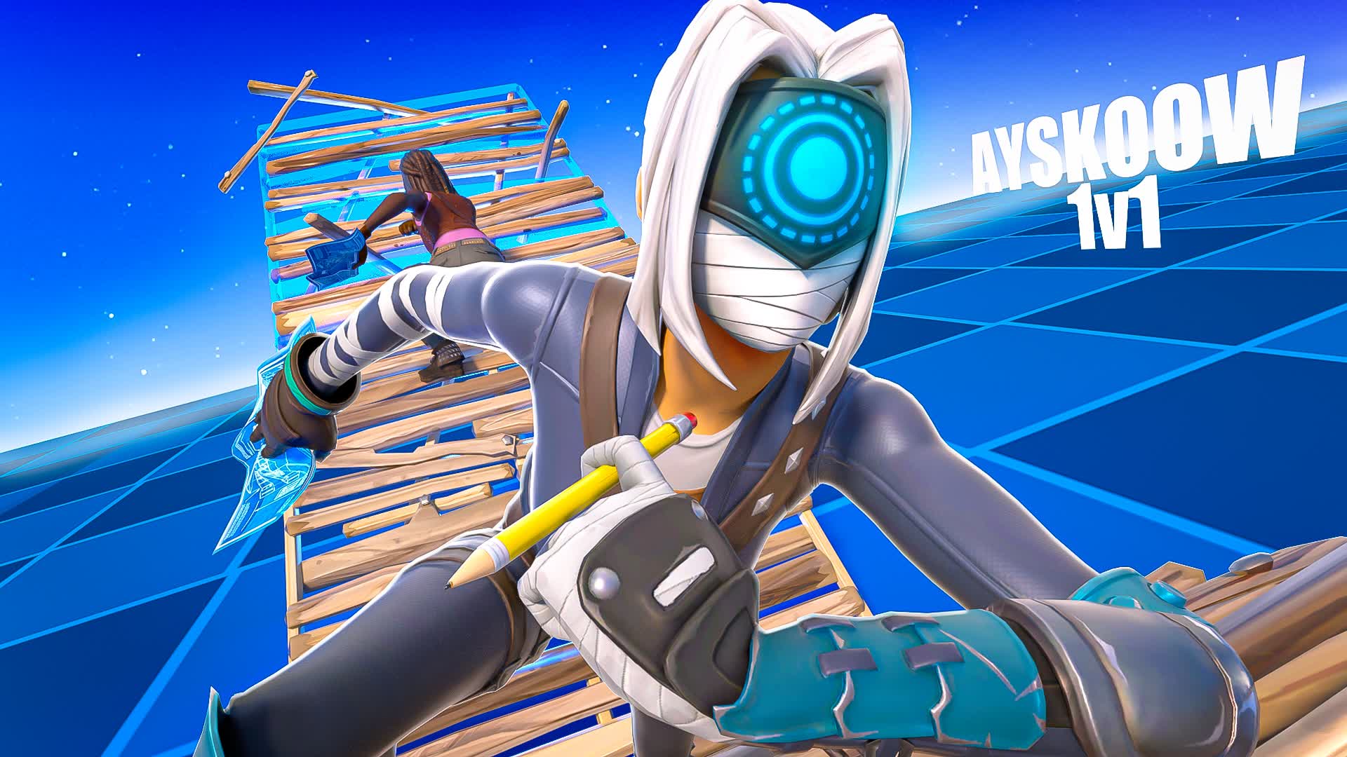 AYSKOOW 1V1 BUILD FIGHT (200 PUMP)