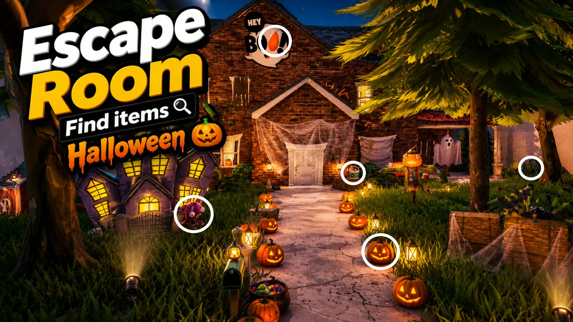 Escape Room Find Items Halloween 🎃