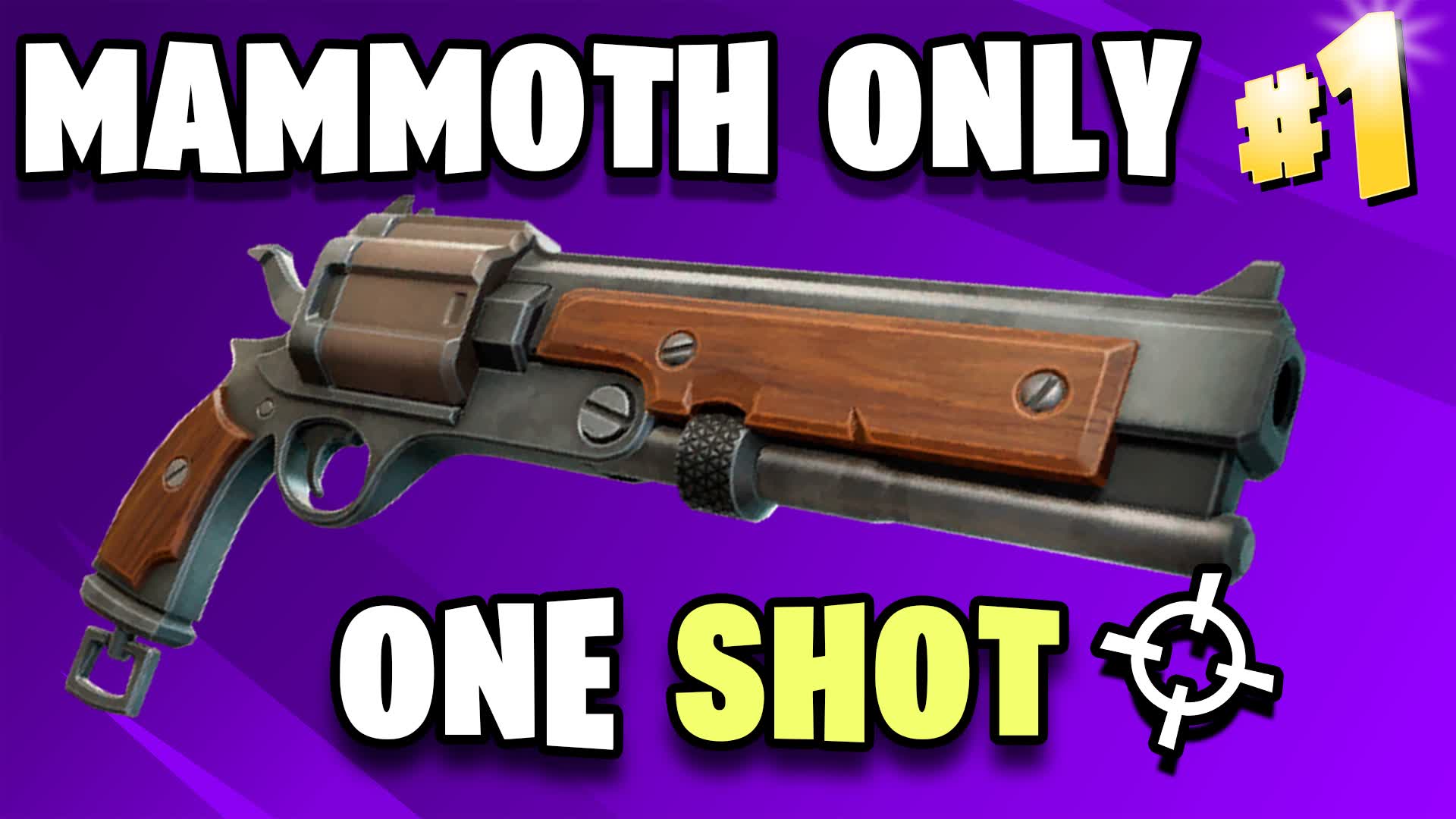 MAMMOTH ONLY 🎯ONE SHOT🔫 TILTED TOWERS
