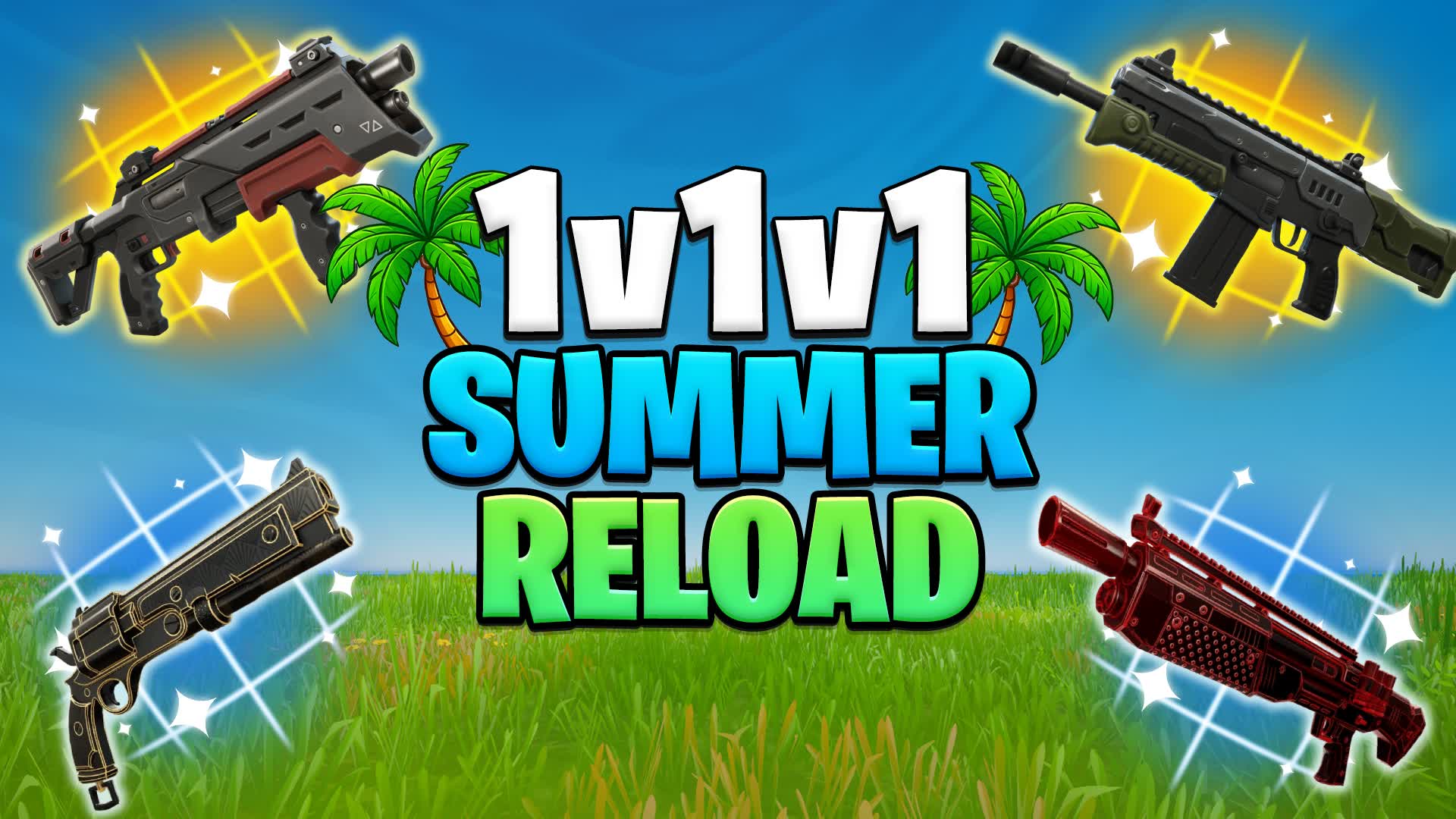 🌴1V1V1 SUMMER RELOAD REALISTICS FFA🌴