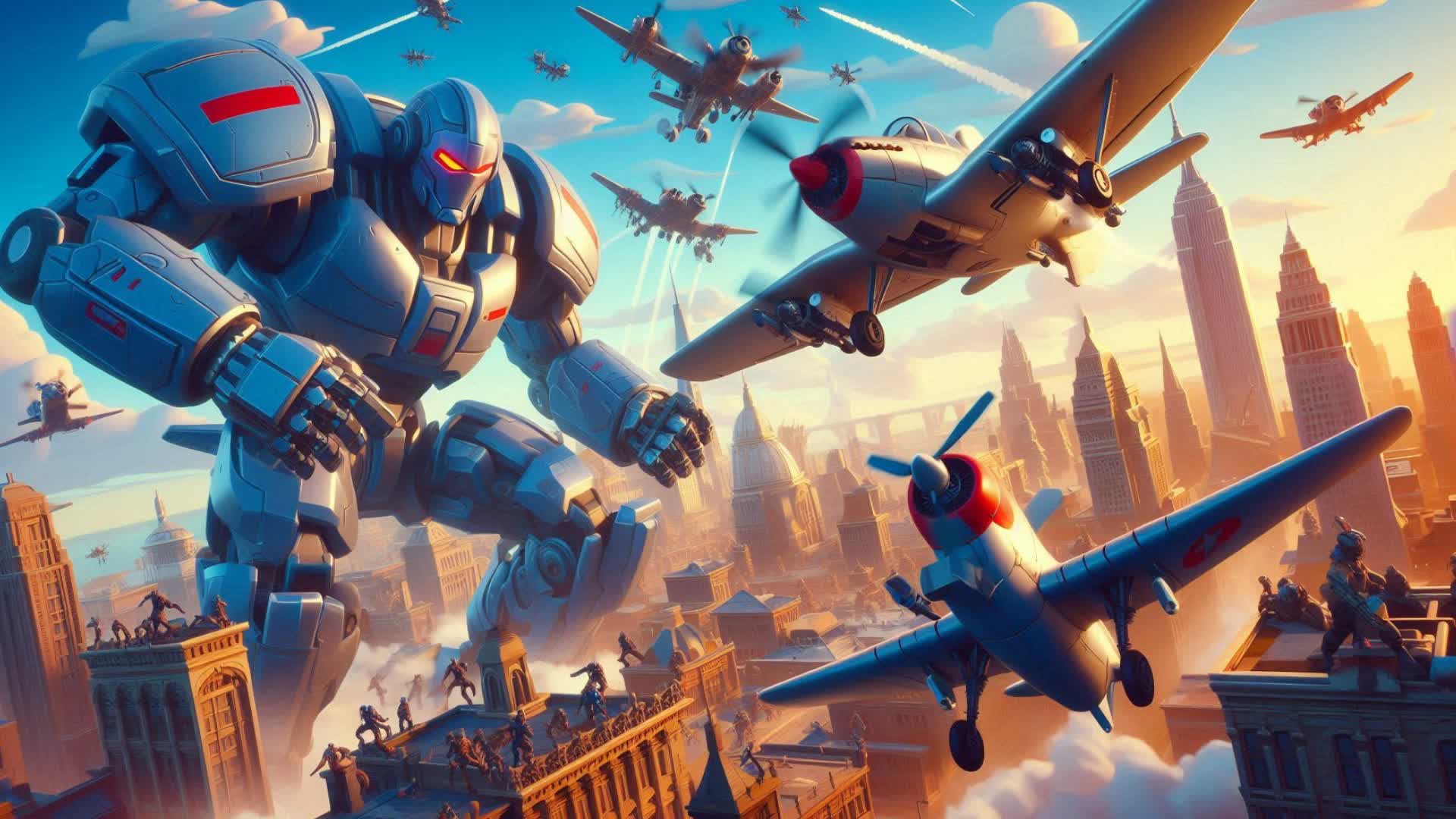 Robot VS Jets