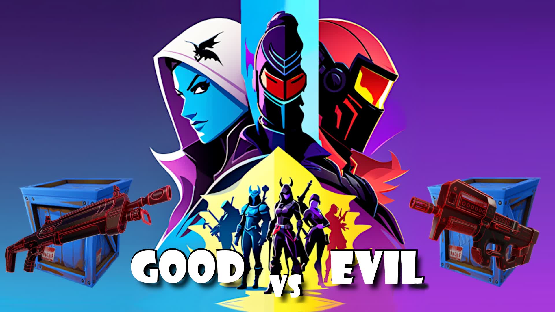 😇GOOD vs EVIL😈 TDM