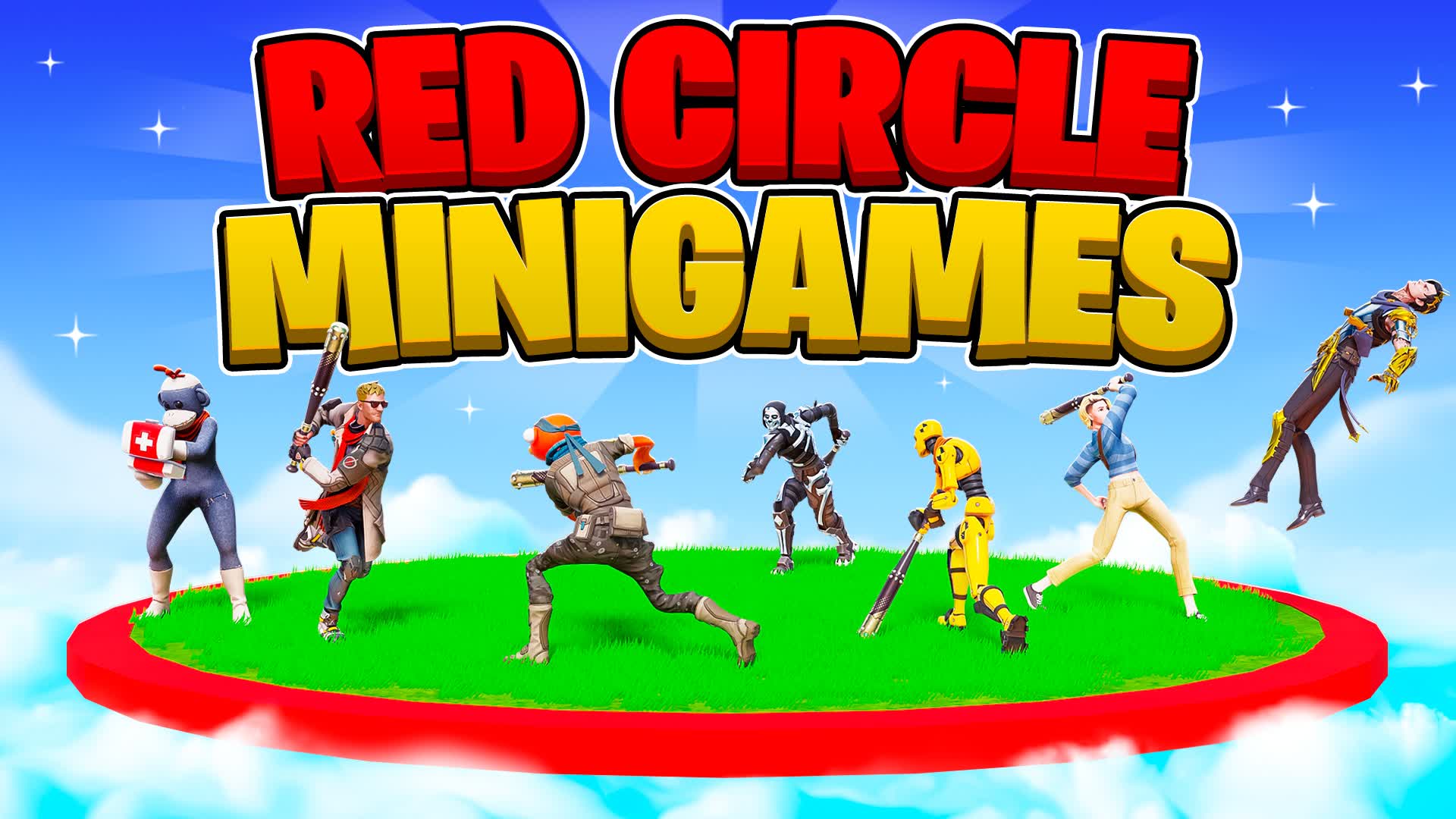Red Circle Minigames 👑