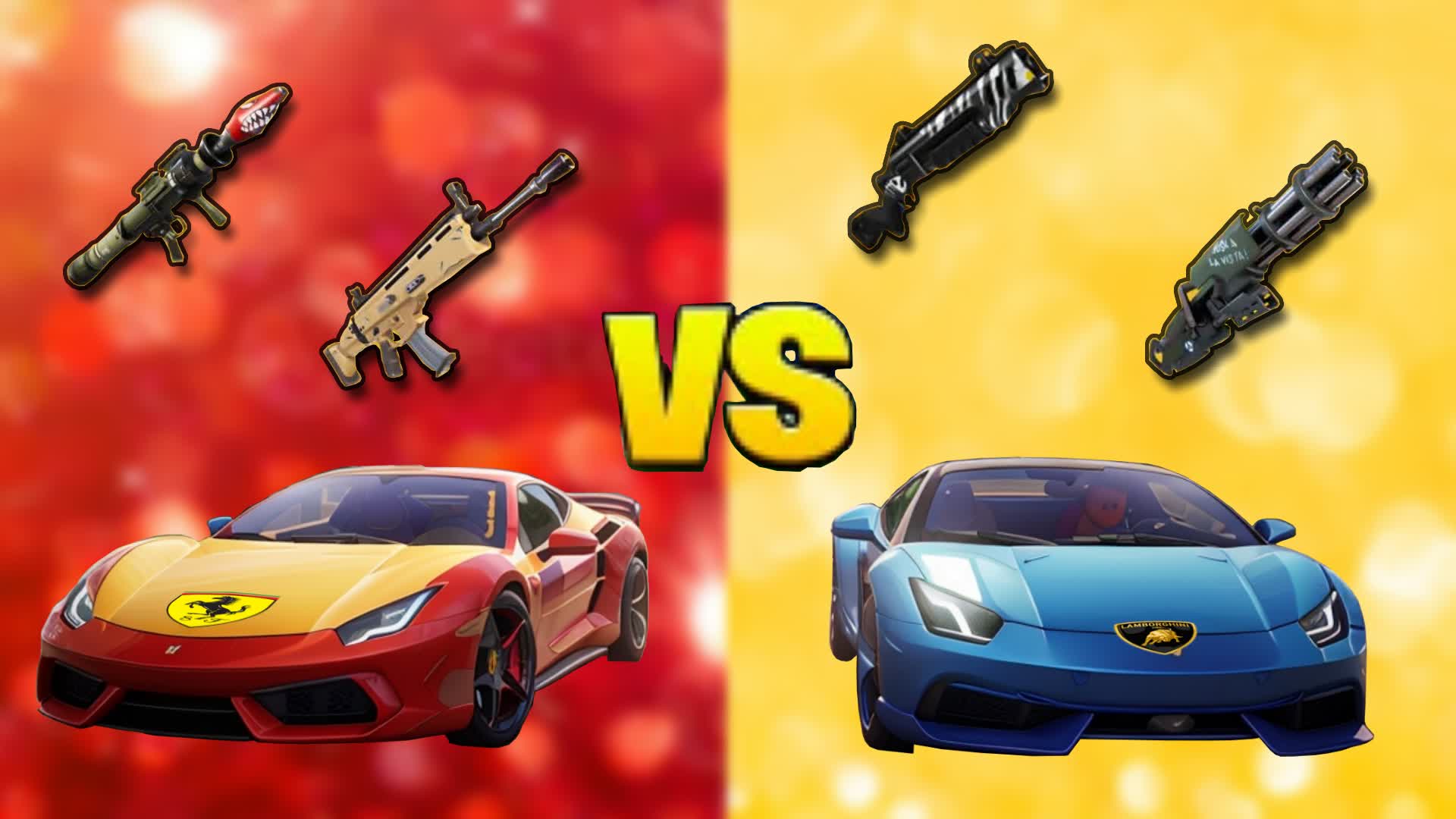 CRAZY LAMBO VS FERRARI