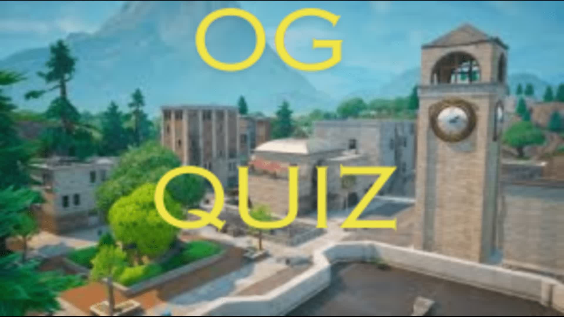 Fortnite  OG (Quiz)
