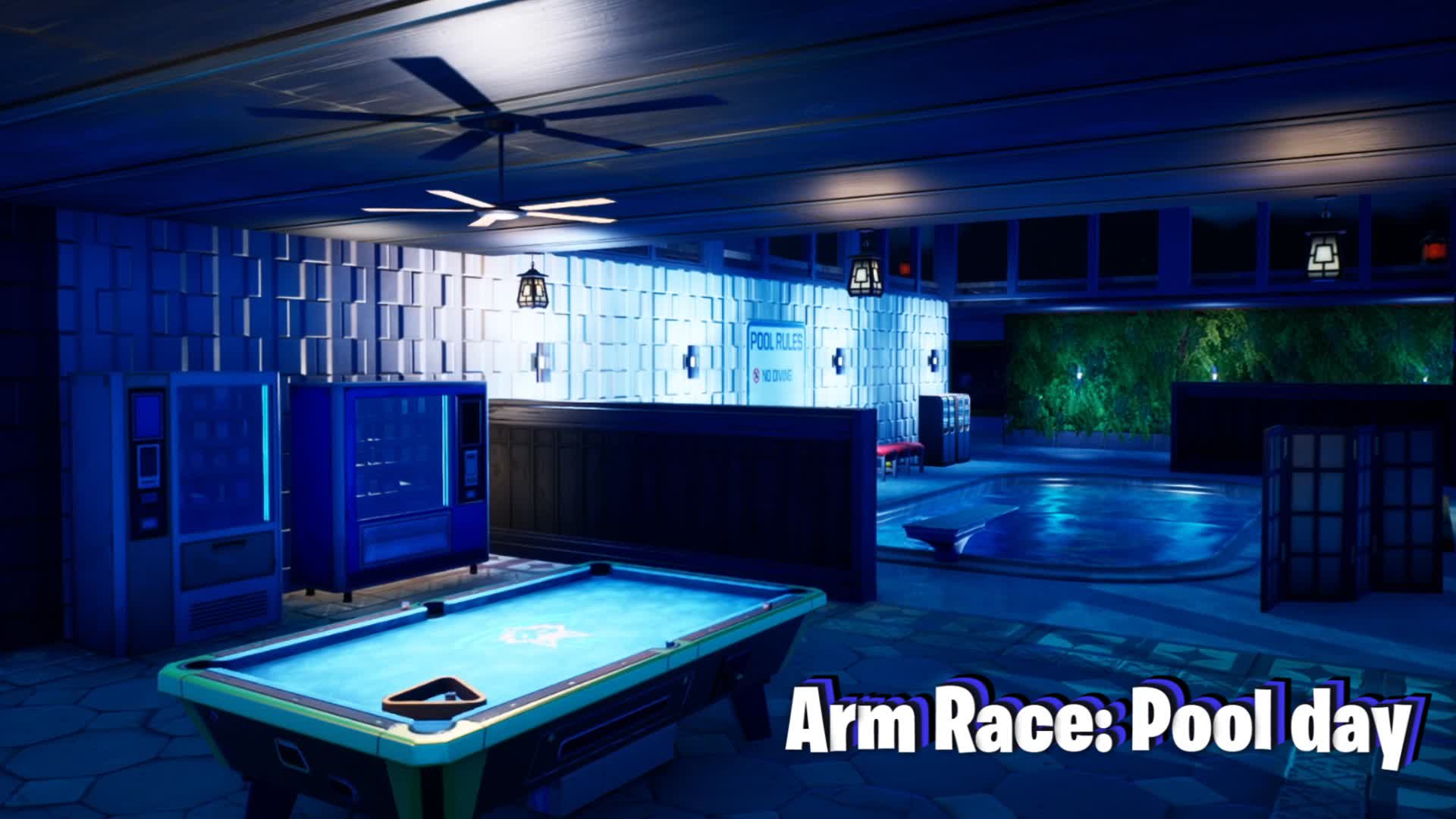 Arm Race: Pool day