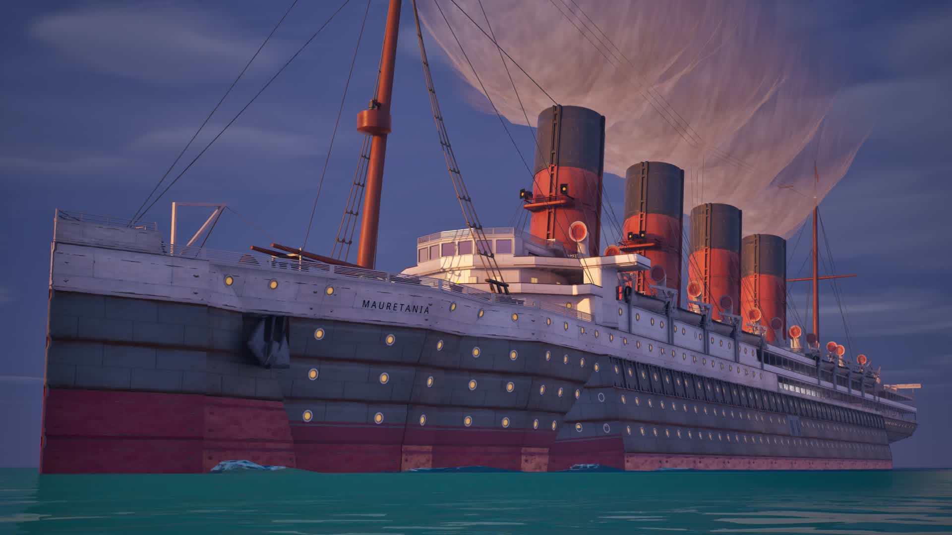 RMS MAURETANIA (1907) - SHOWCASE
