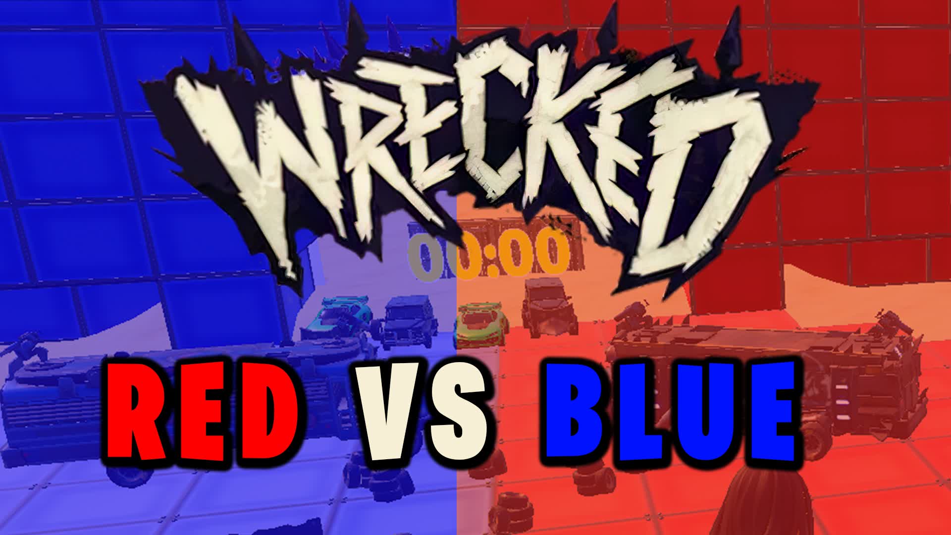 RED VS BLUE WRECKED