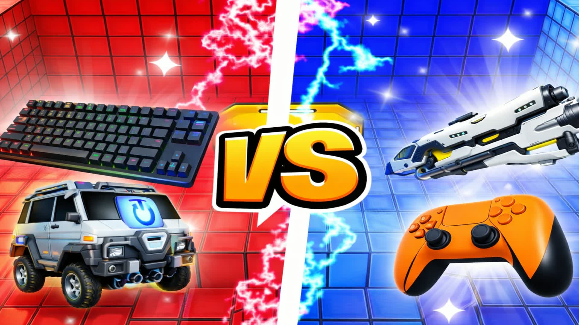 🔴RED VS BLUE🔵– CHAOS ARENA