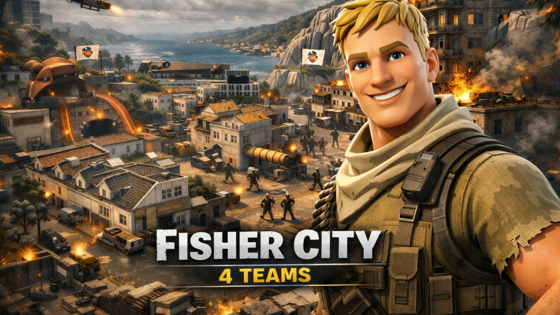 4 Teams city fight