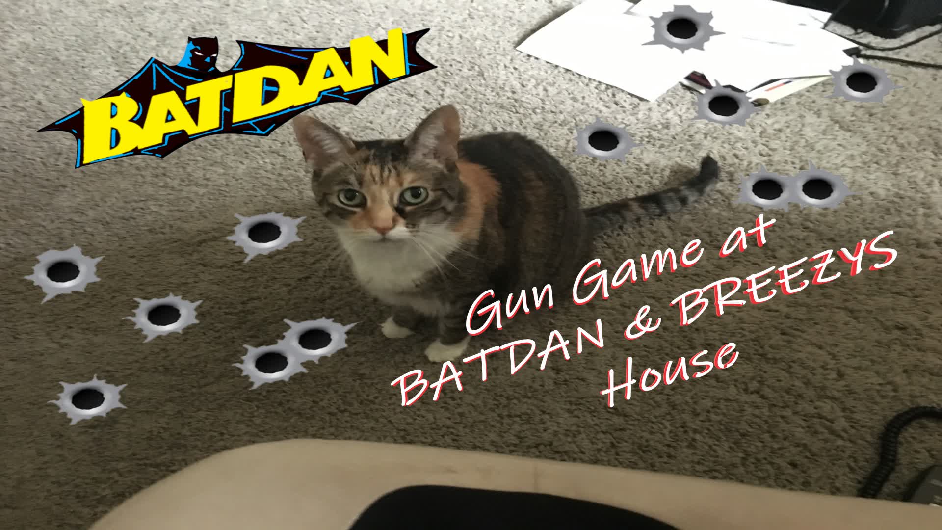 Gun Game at Batdan and Robins House
