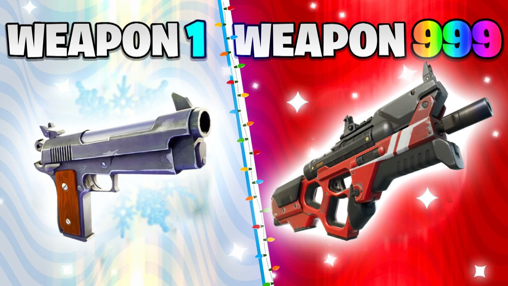 🎄XMAS GUN GAME 🔫ONE SHOT 🎯