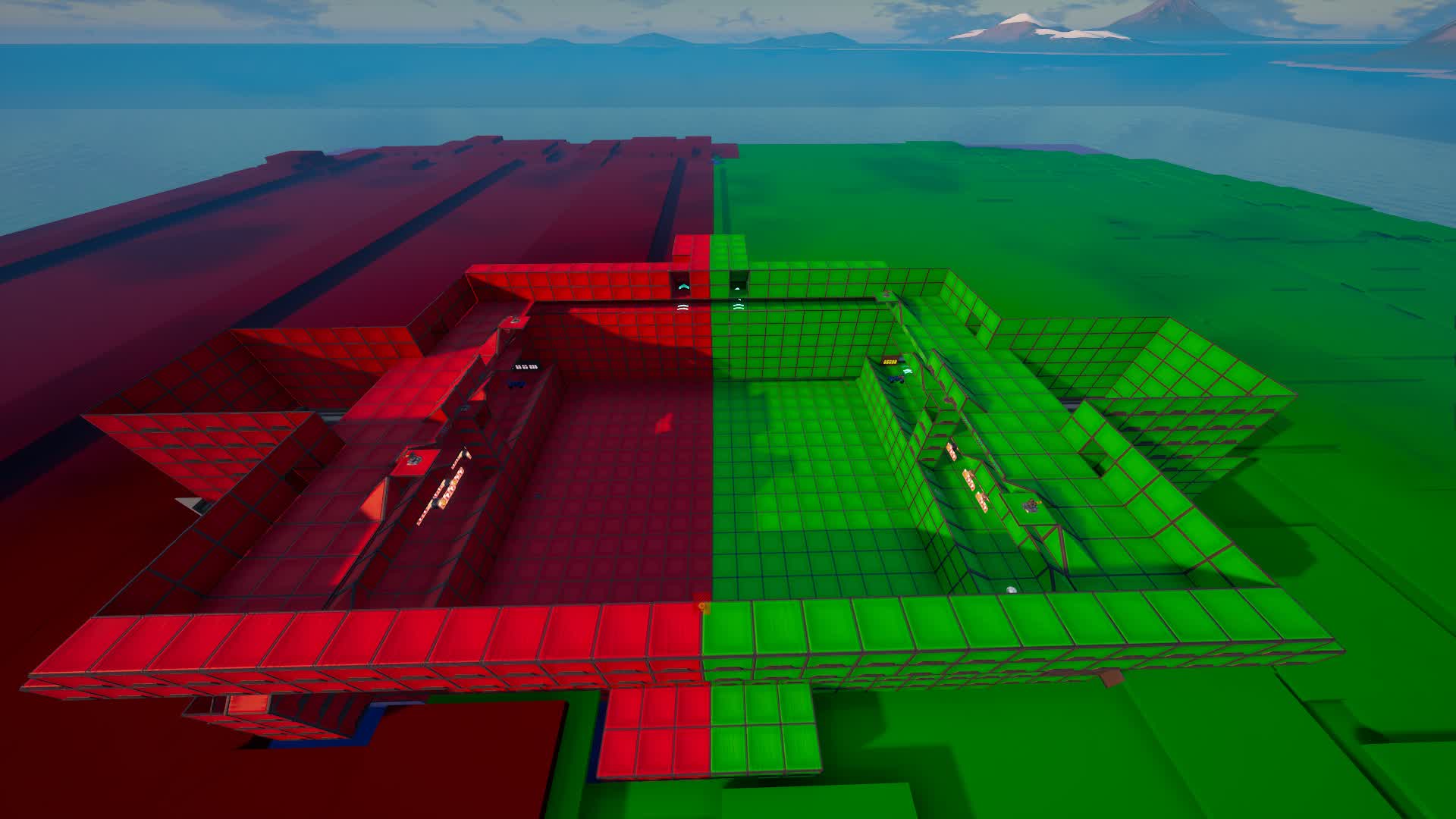 MASSIVE RED VS GREEN