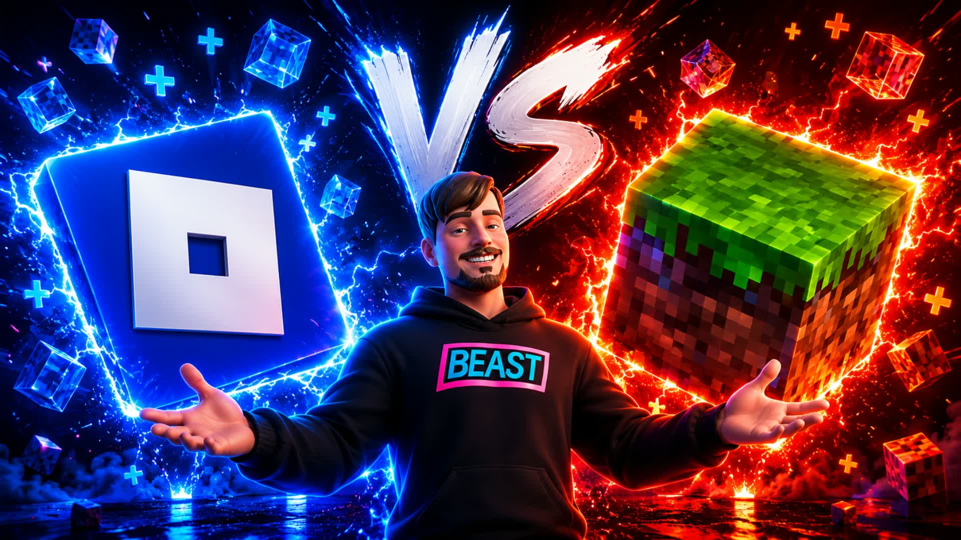 SUPER BEAST RED VS BLUE 🔴🔵