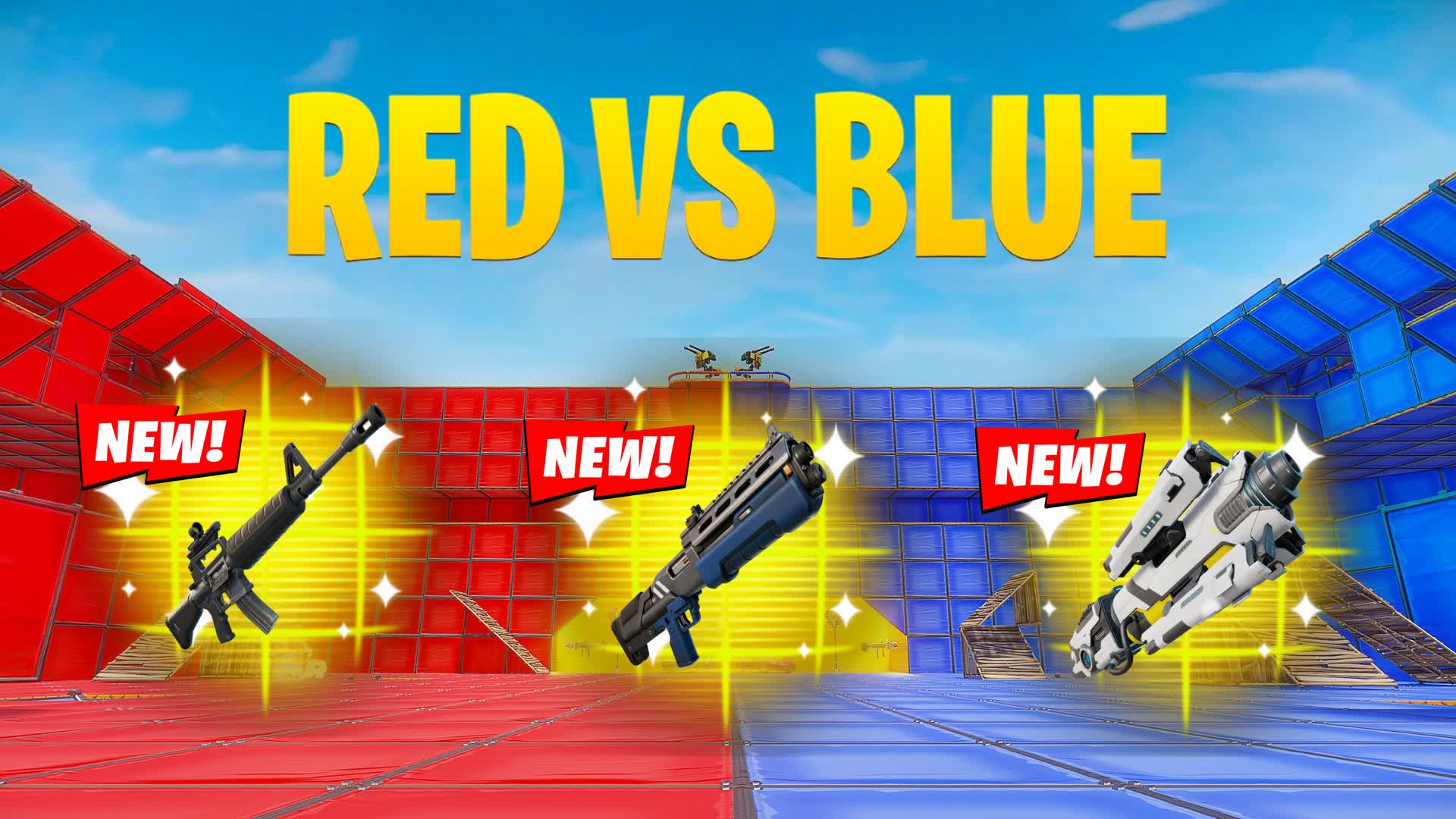 RED v BLUE // with Rank 🔴🔴🔵🔵