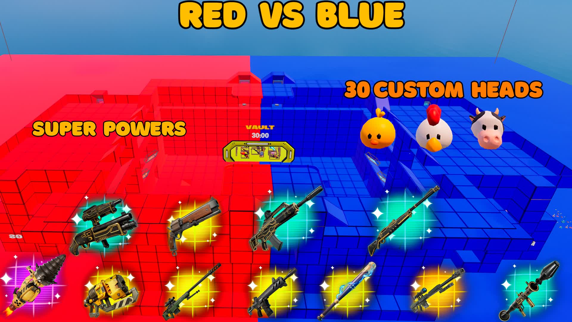 HYPER RED VS BLUE 🔴🔵