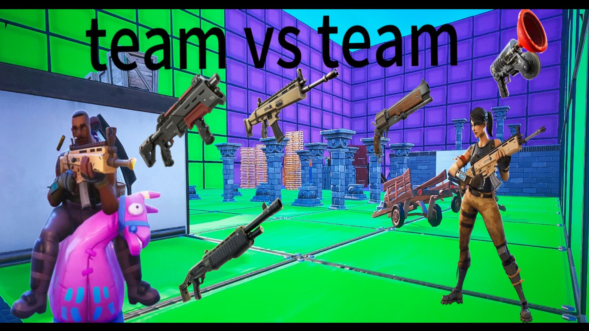 team vs team