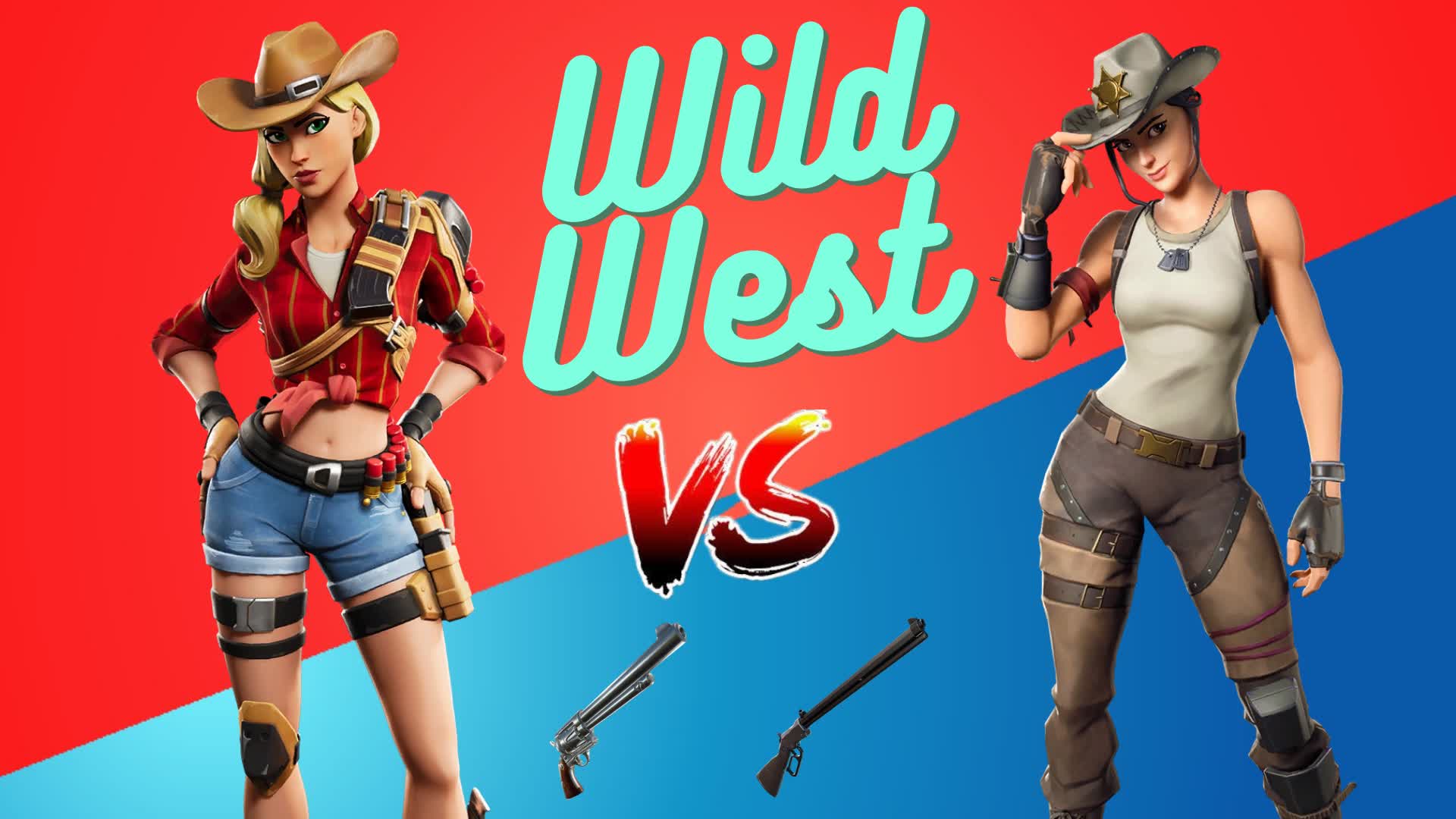 Red VS Blue | WILD WEST