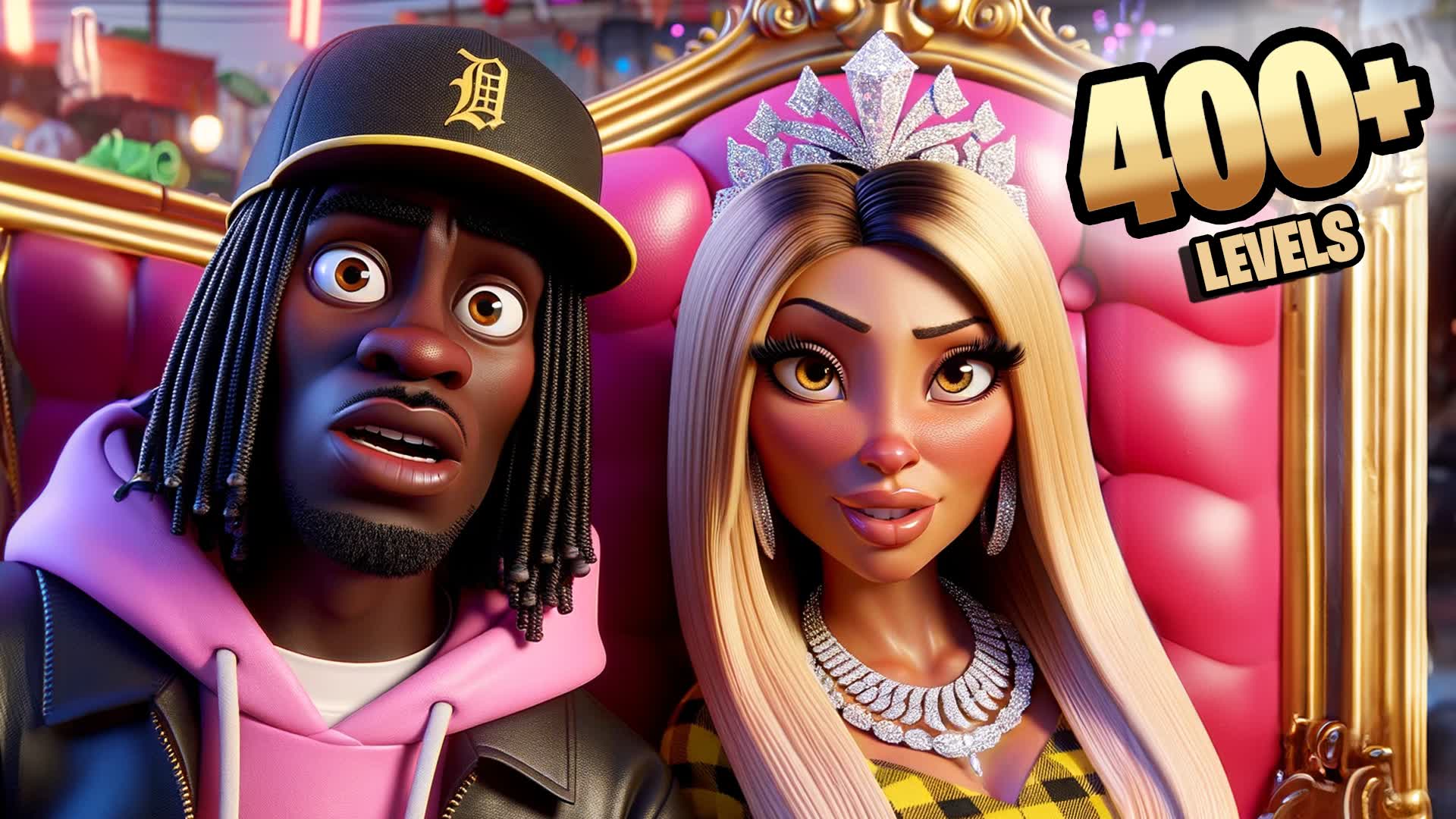 NICKI MINAJ + KAI CENAT 400+ LVL RUN