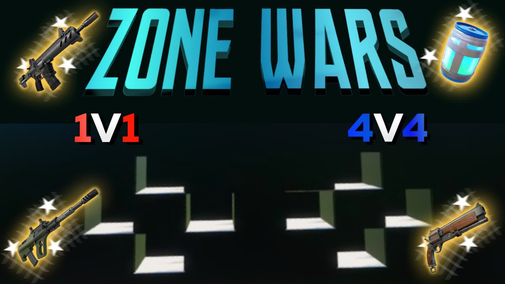 SUPER ZONE WARS (1v1 - 4v4)