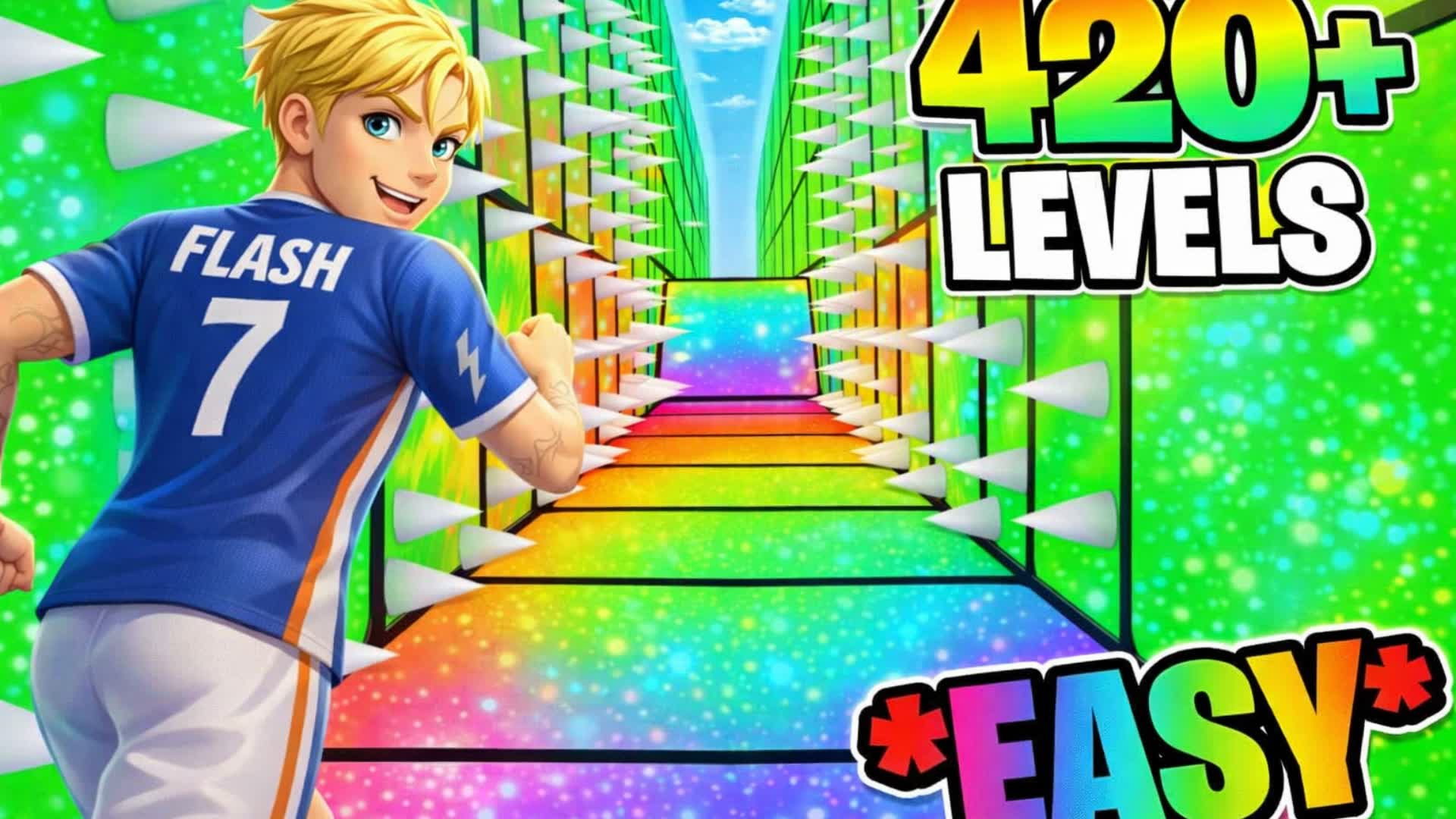 Easy Deathrun Parkour 420+