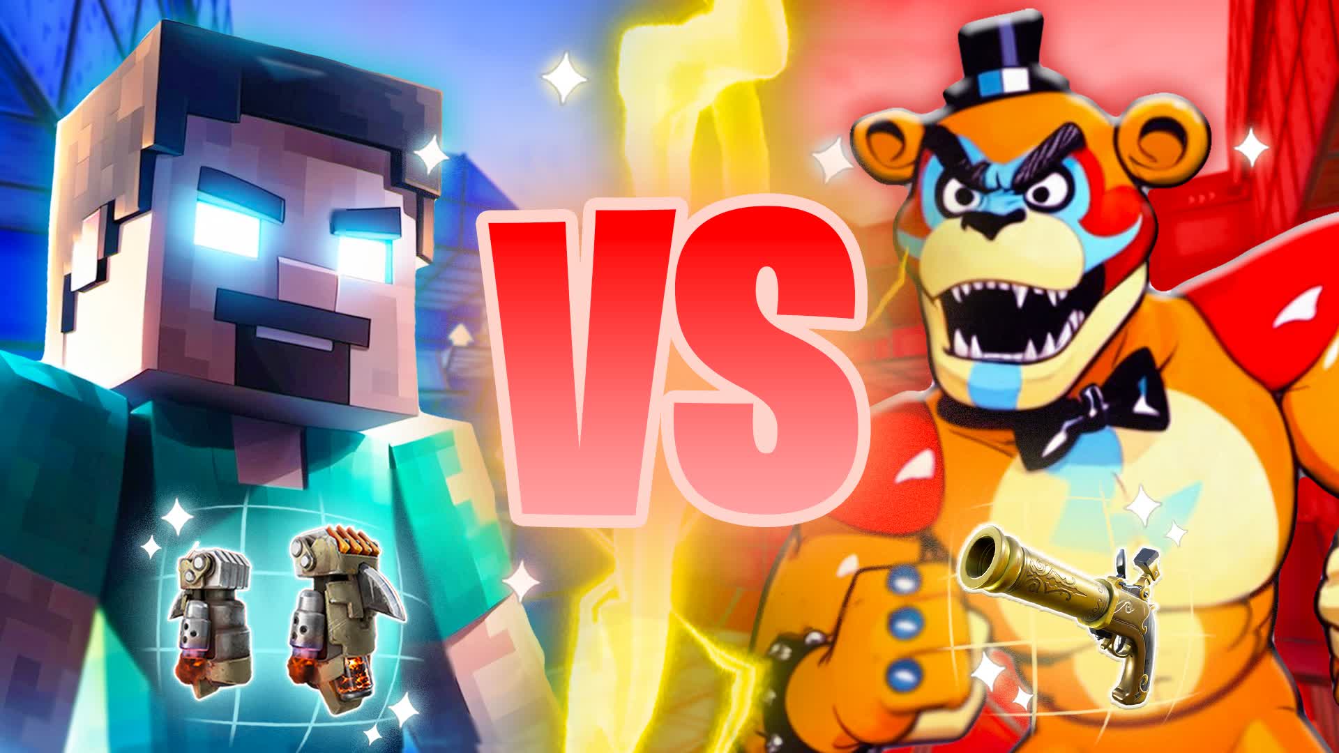 💀HORROR RED VS BLUE🔴🔵 [REMIX]