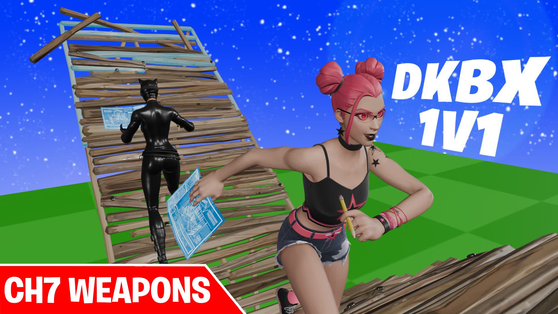 DKBX 1V1 BUILD FIGHT (200 PUMPS)