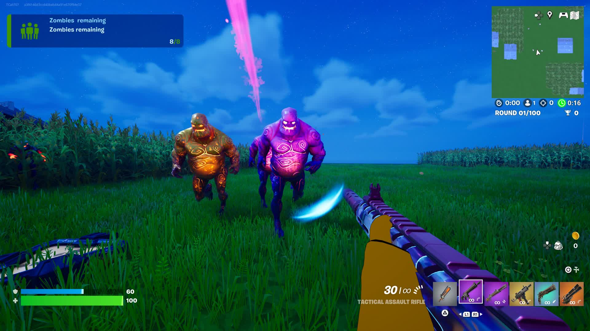 Zombies Warzz the farm
