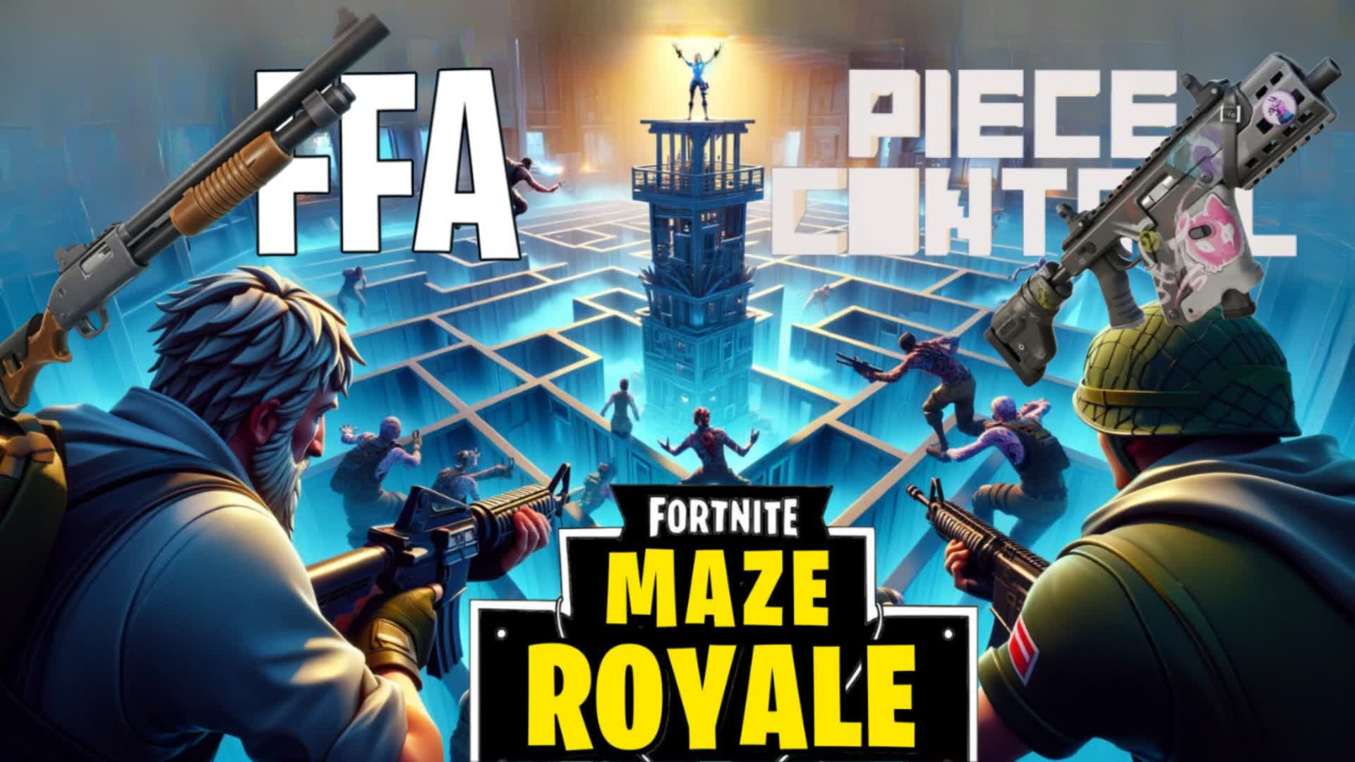 FORTNITE FFA MAZE PIECE CTRL