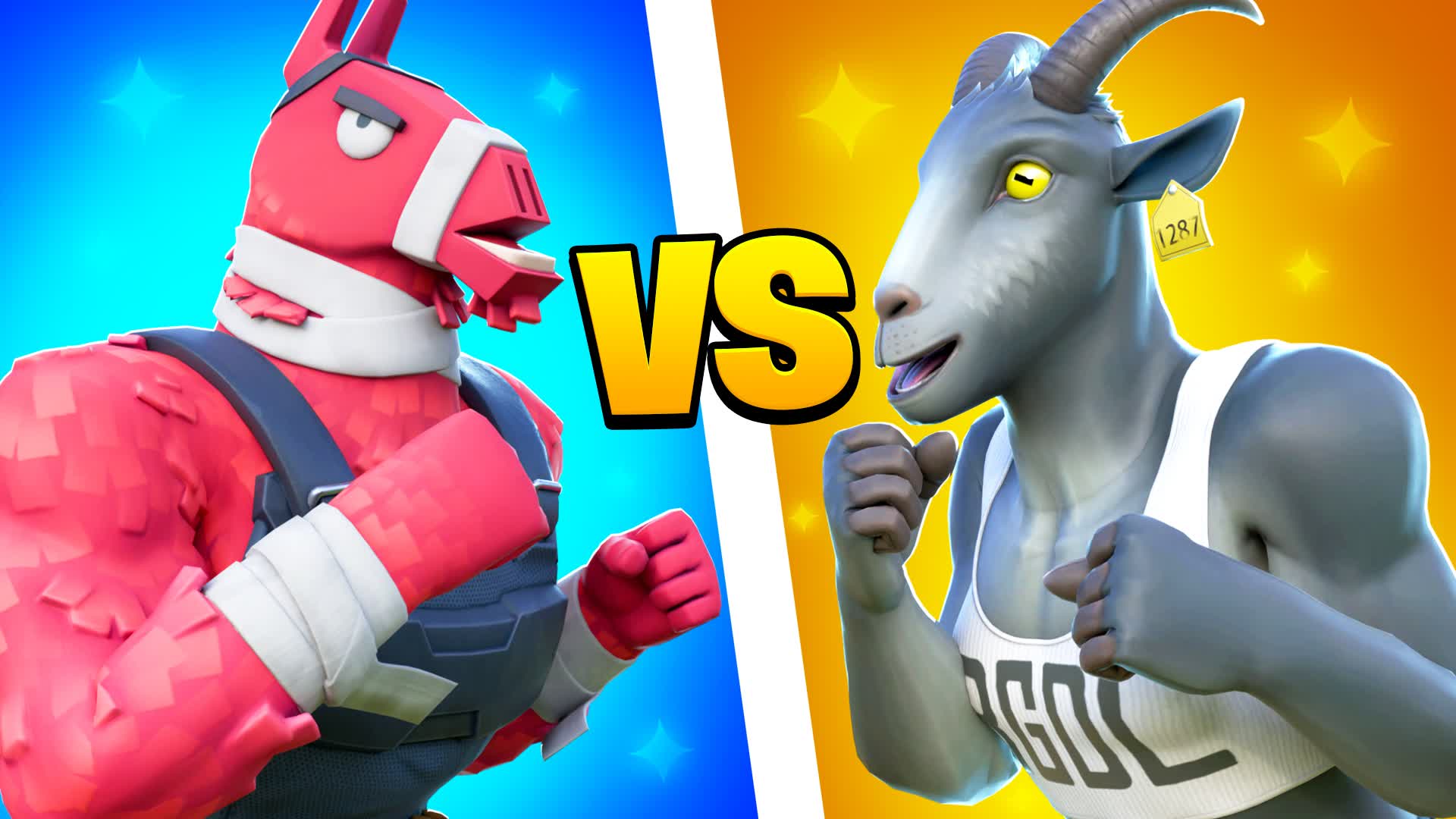 🦙LLAMAS VS GOATS🐐