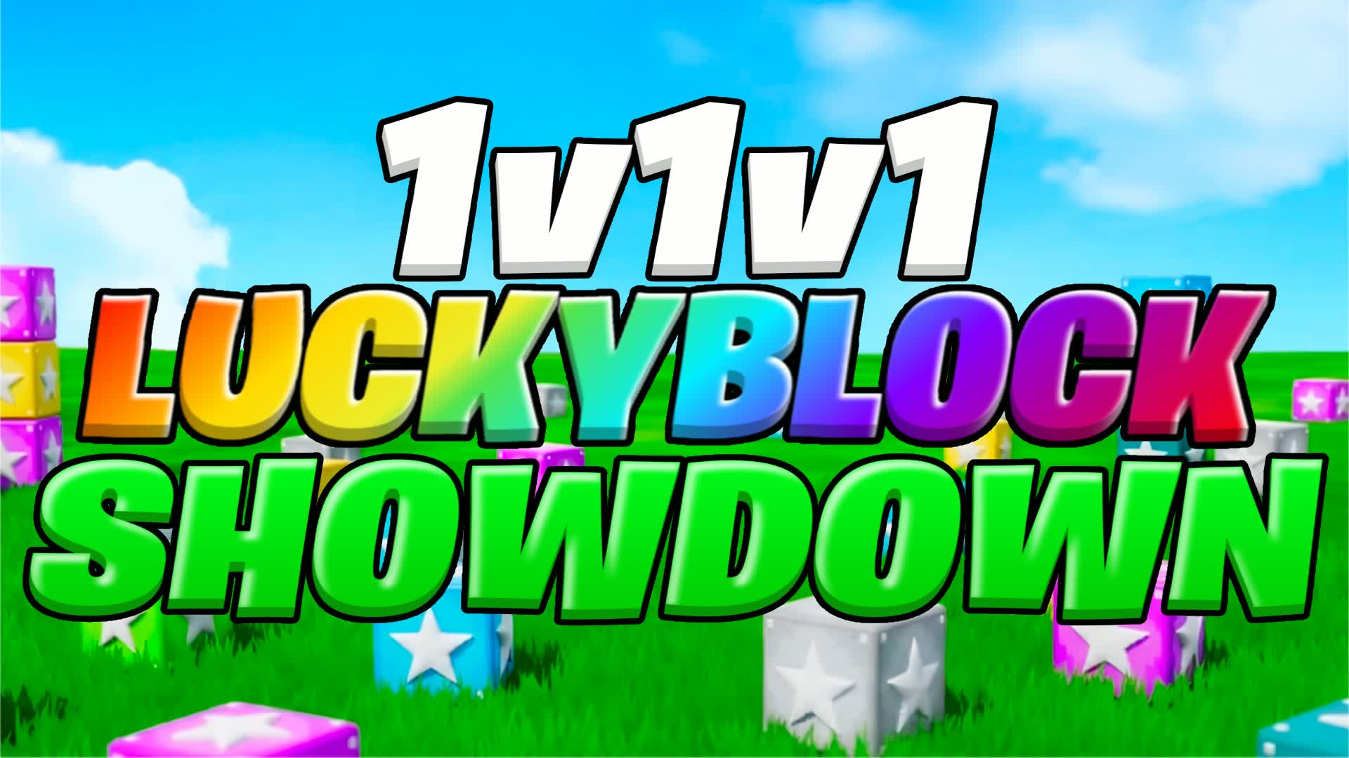 1v1v1 LUCKY BLOCK SHOWDOWN
