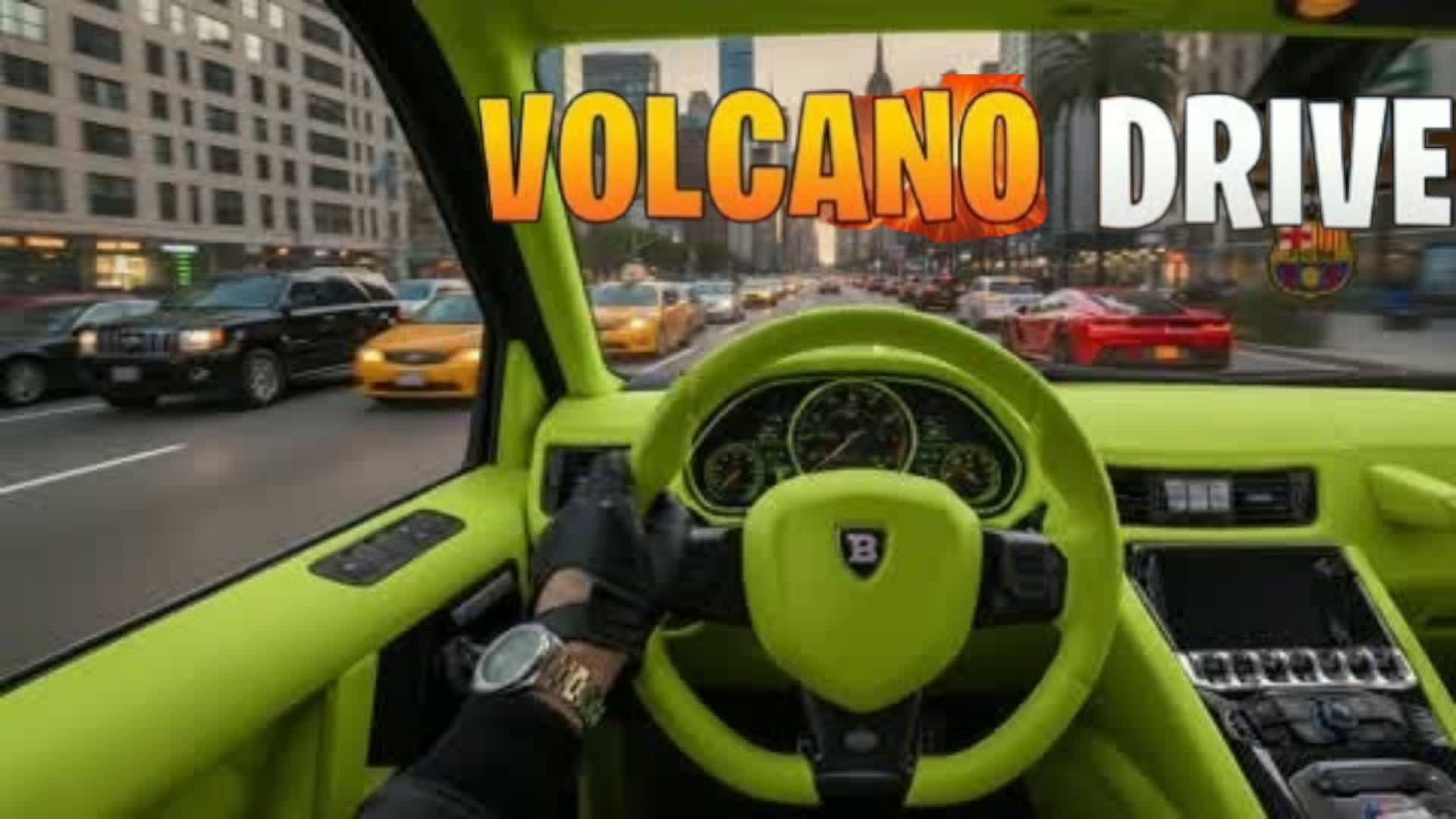 THE VOLCANOO DRIVING 🌄