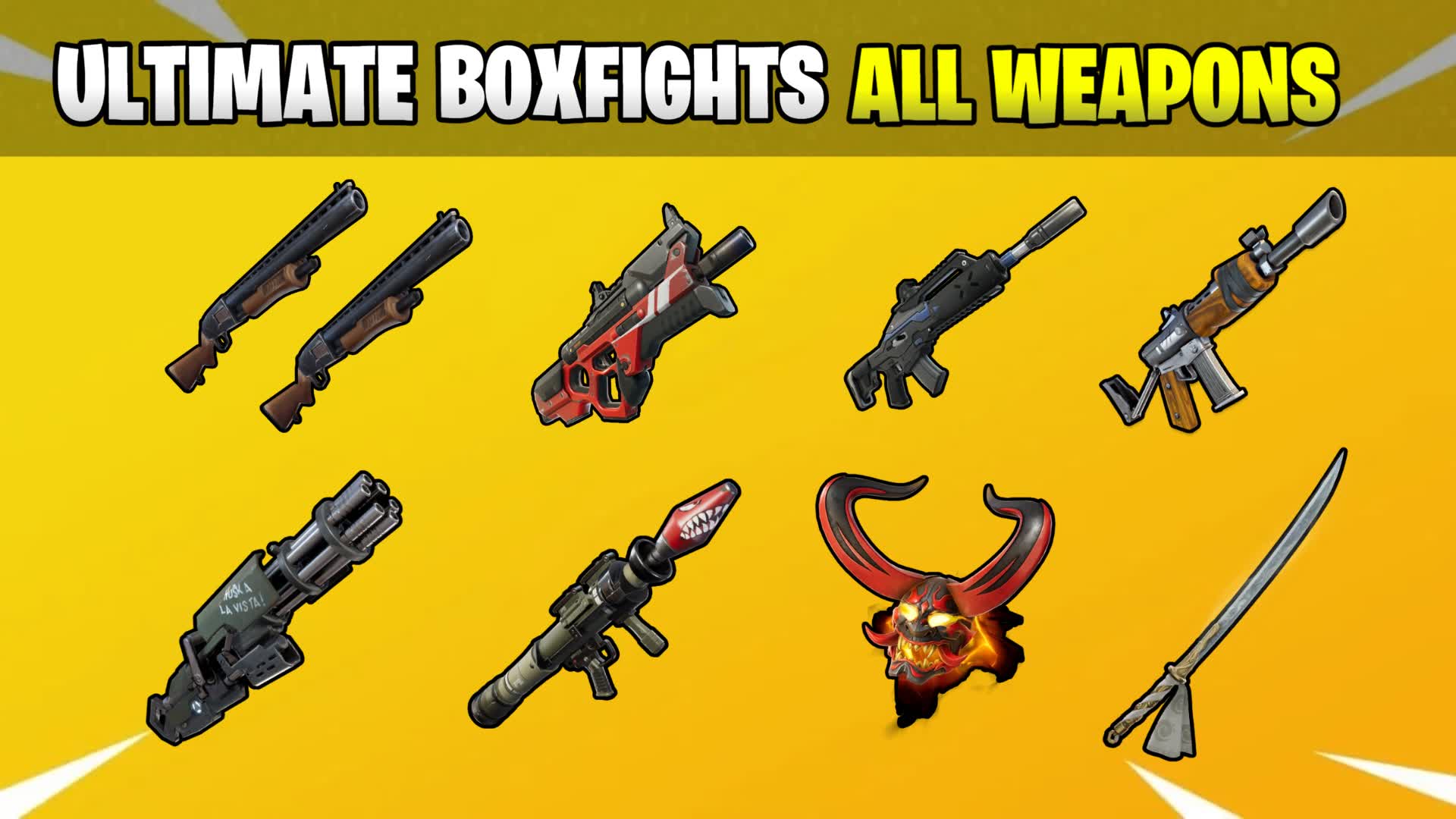 📦ULTIMATE BOXFIGHTS! ALL WEAPONS 🔫