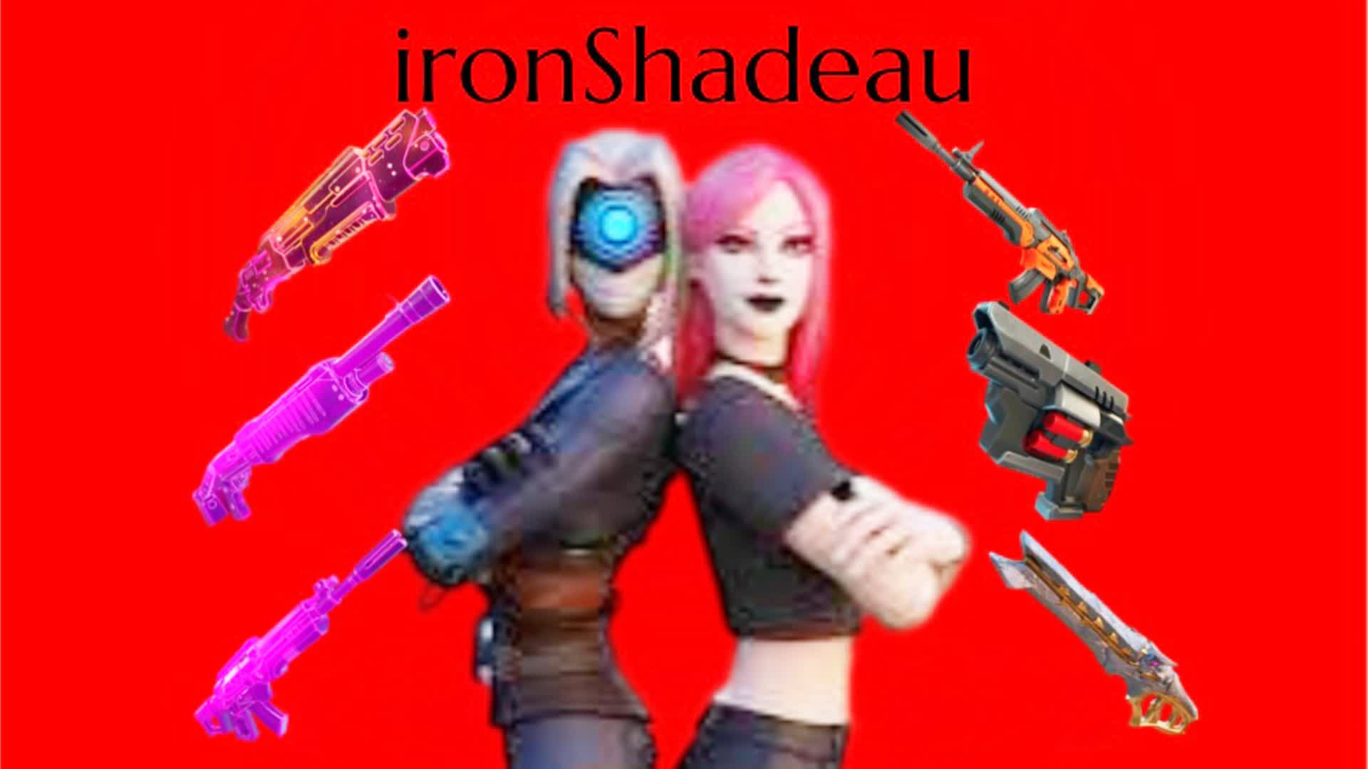 iron Shadeau 1v1 Build fight