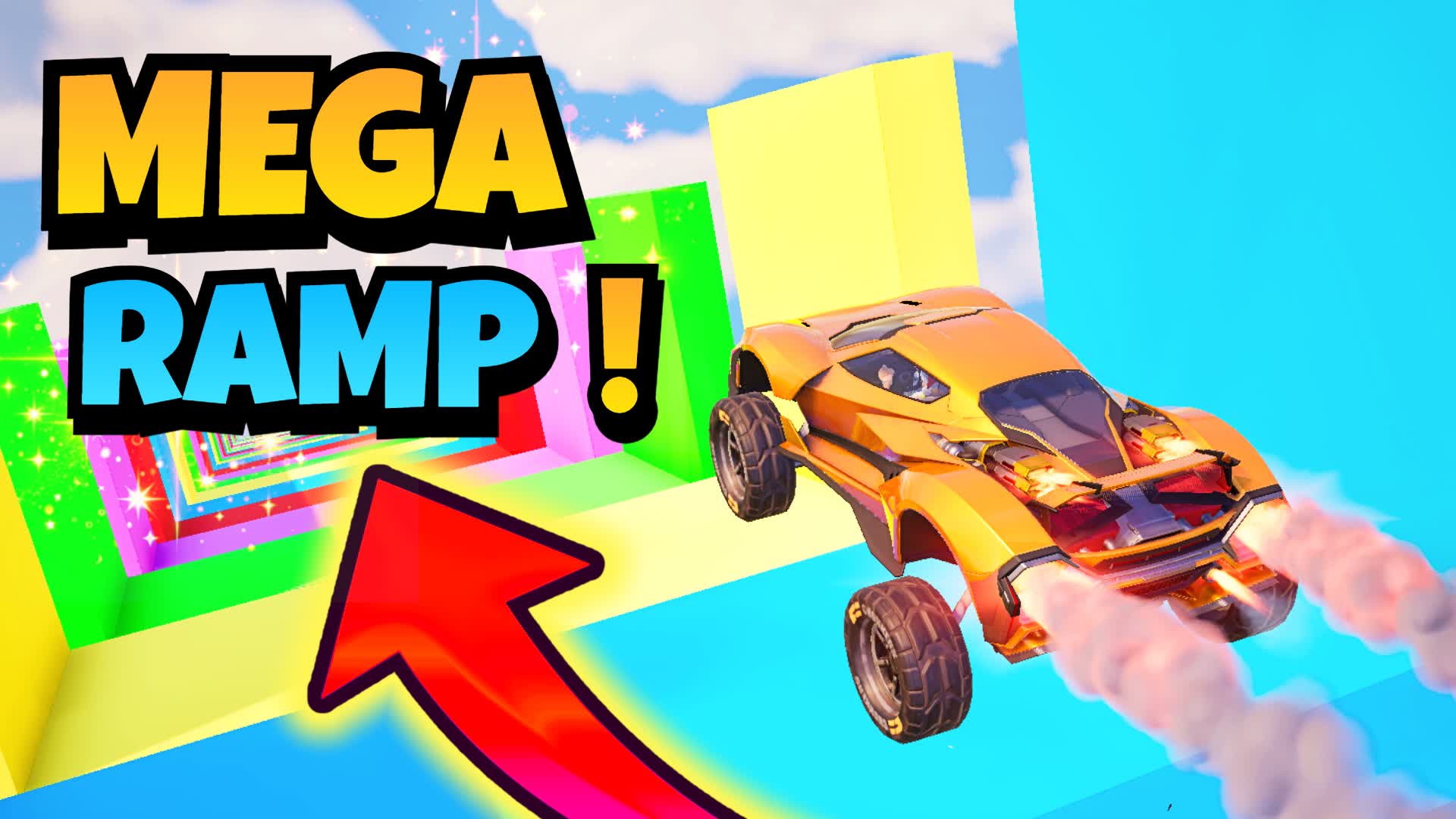 SUPER CARS MEGA RAMP ⭐