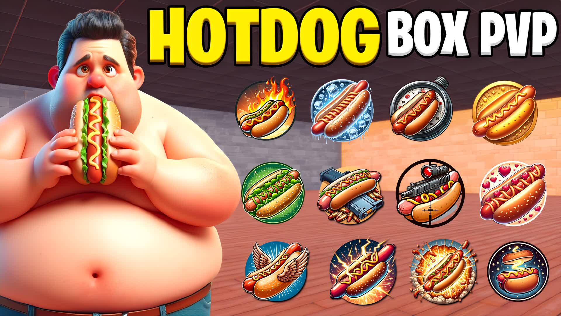 🌭HOT DOG BOX PVP📦