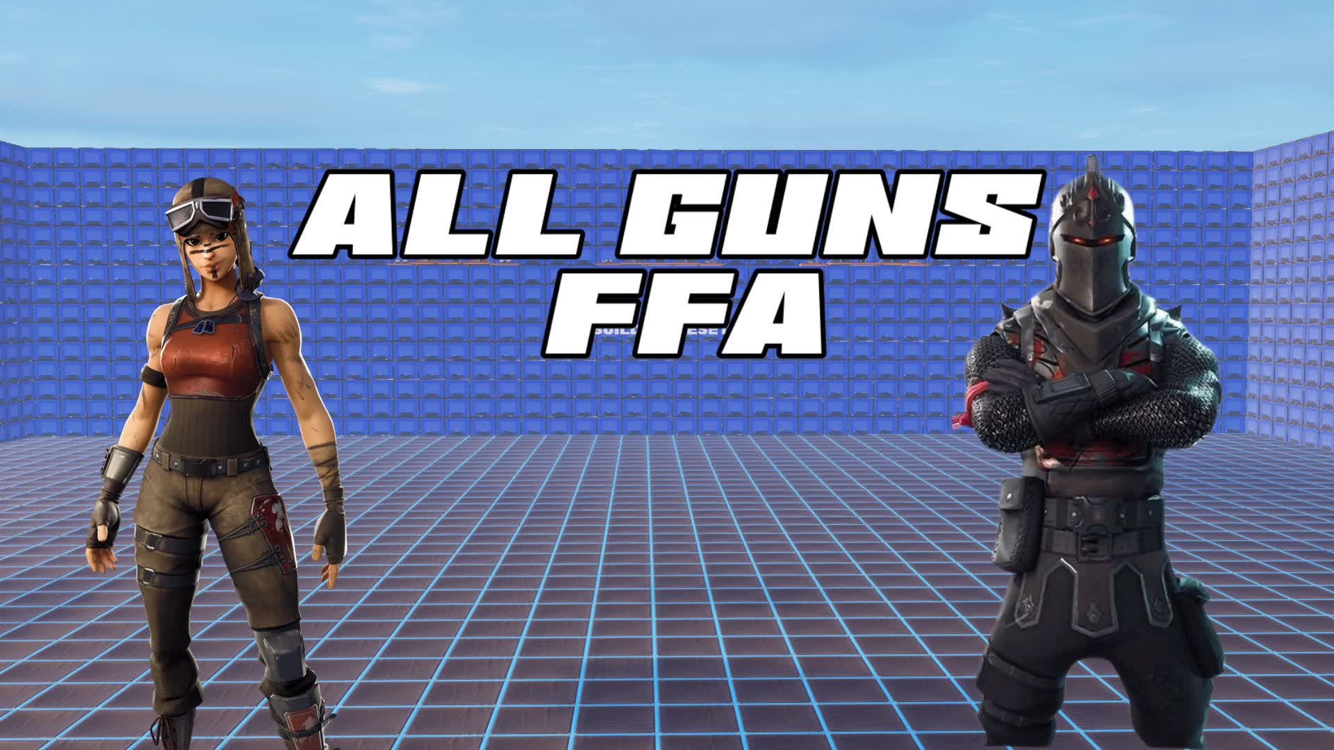 ALL GUNS FFA جميع البنادق || すべての銃 😎⭐