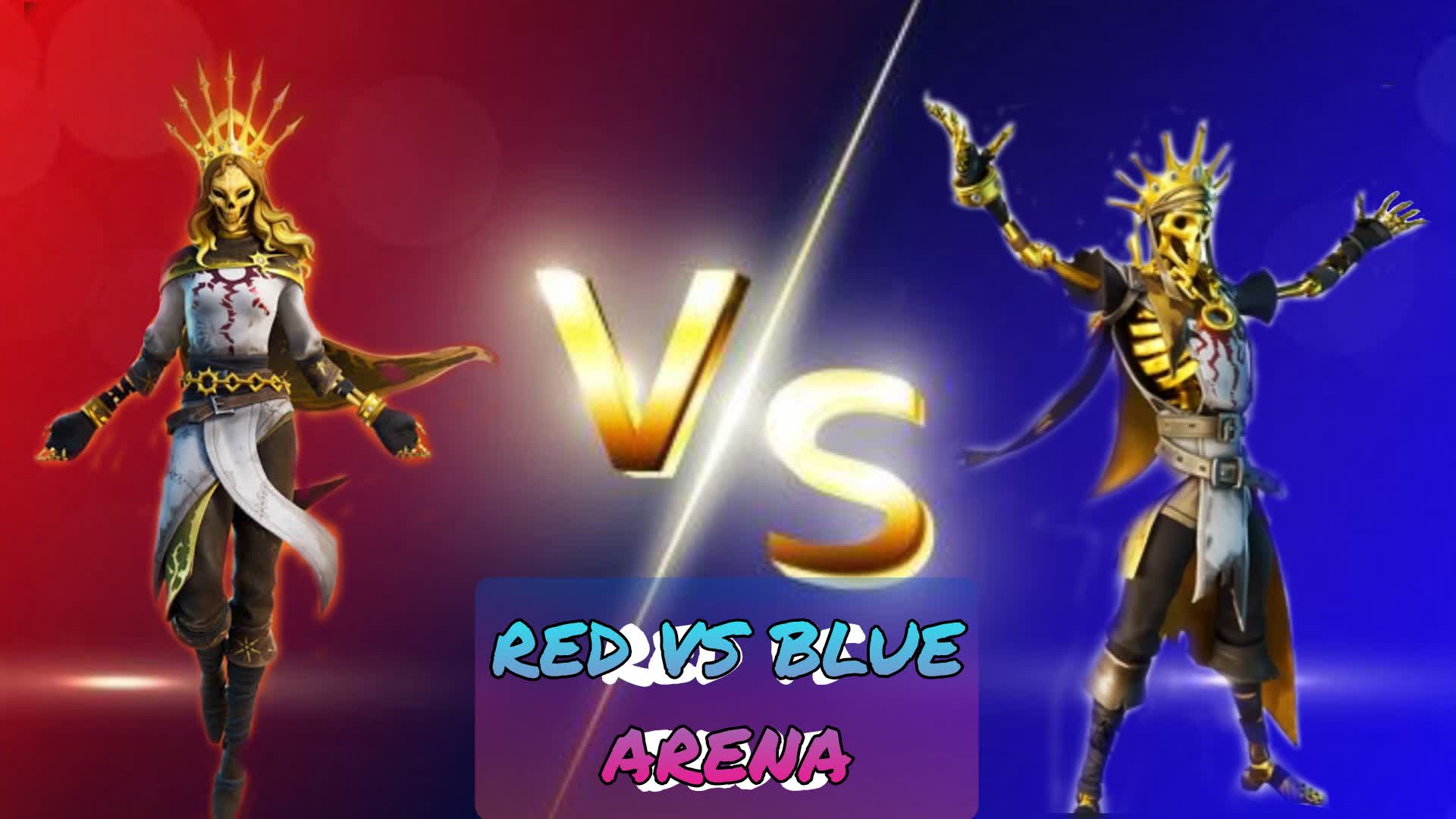 RED vs BLUE Real arena