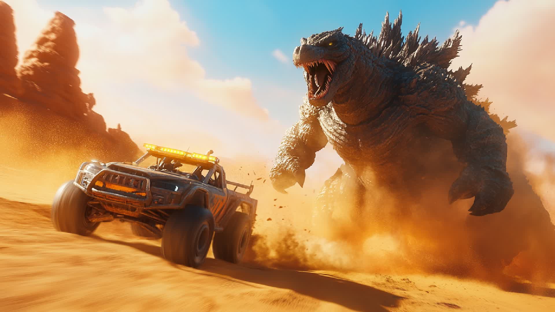 GODZILLA DESERT DRIVE