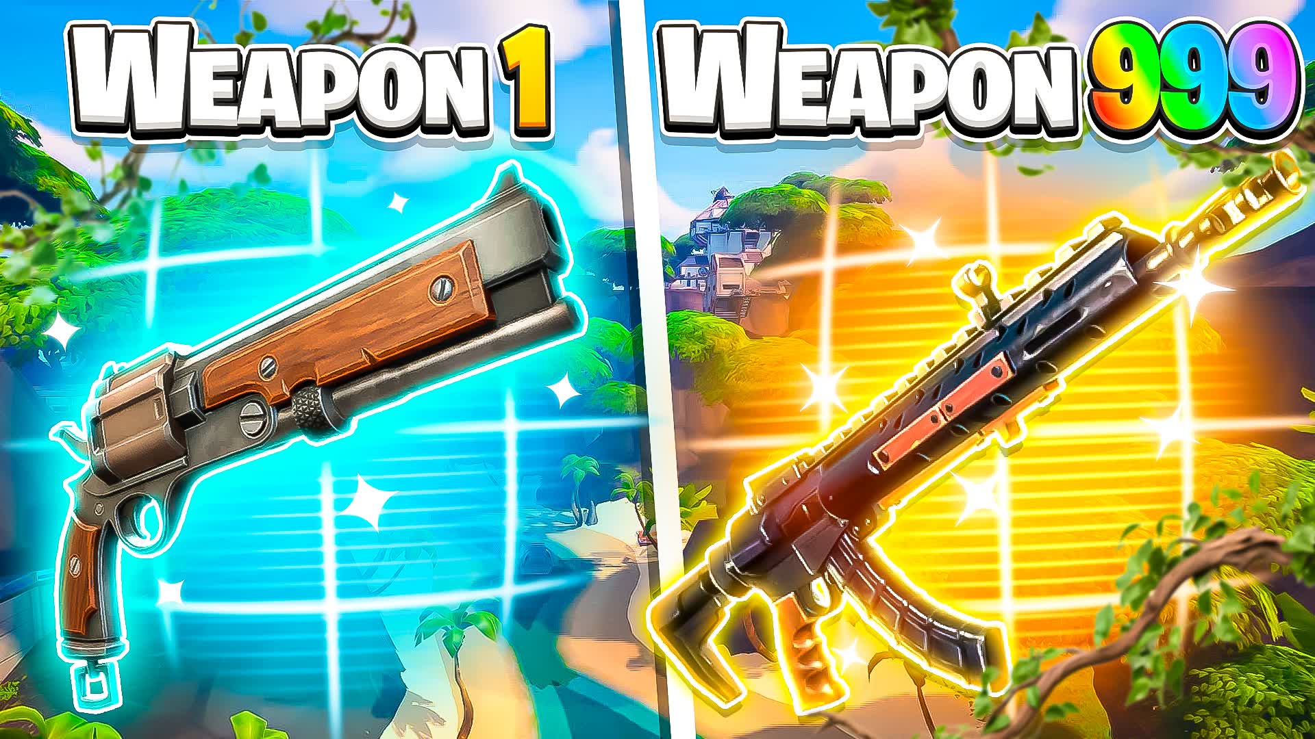 JUNGLE GUN GAME🔫ONE SHOT💥