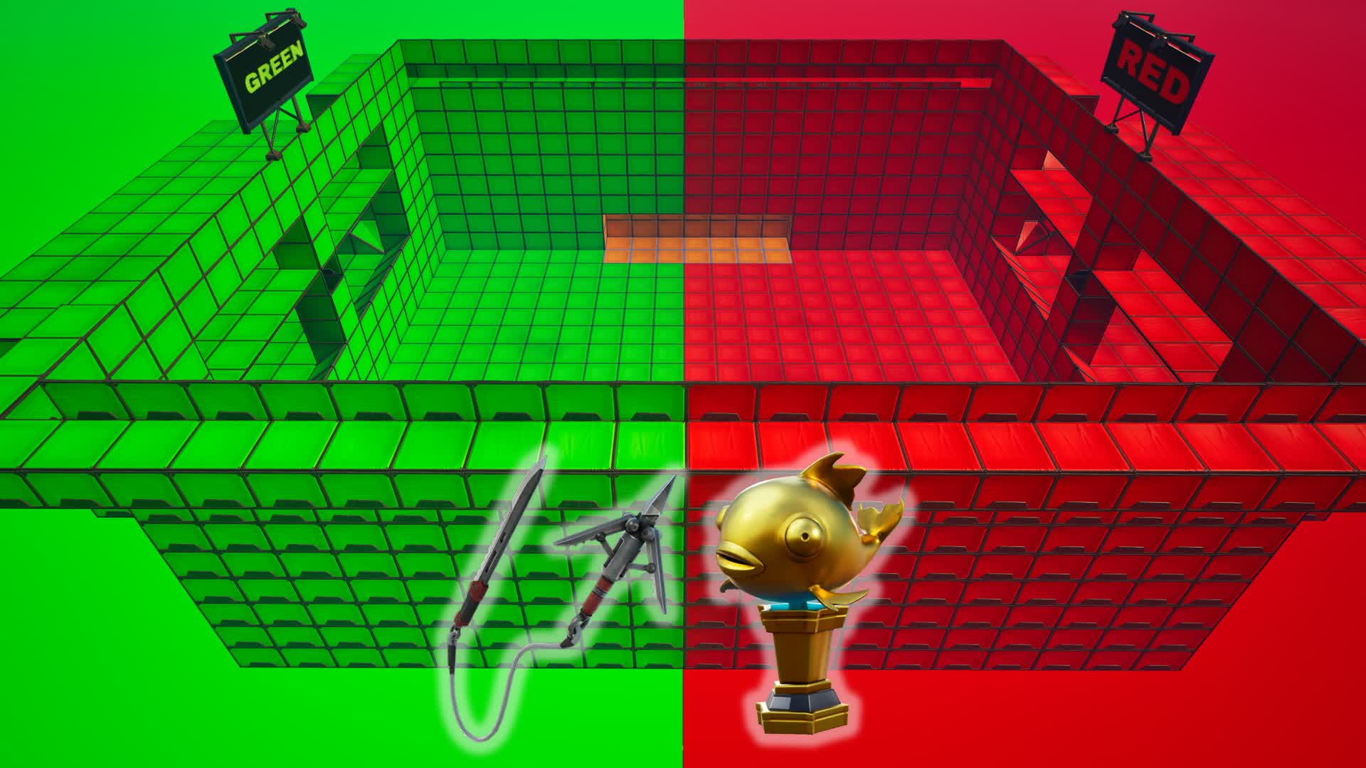 💯CRAZZY 🥶GREEN VS RED