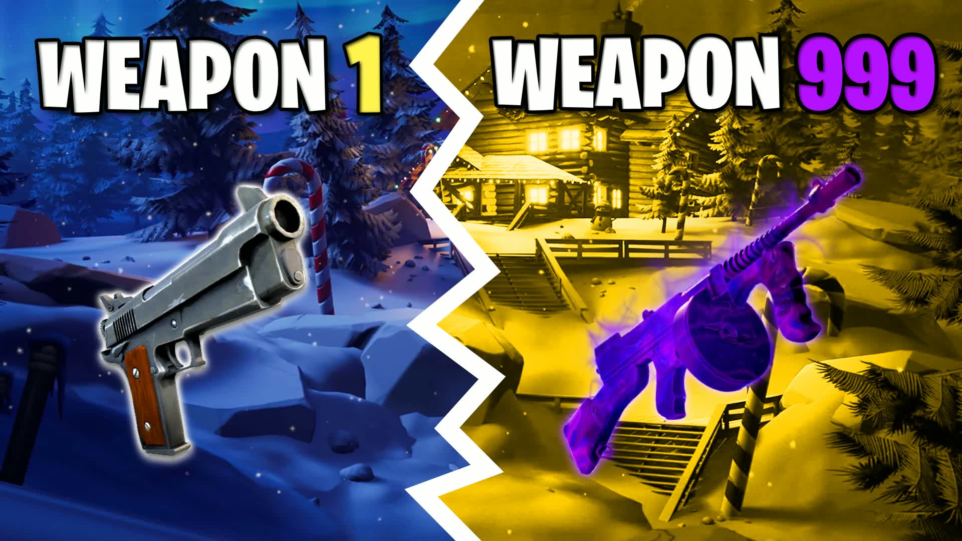 Gun Game Cage Match: Ski Lodge