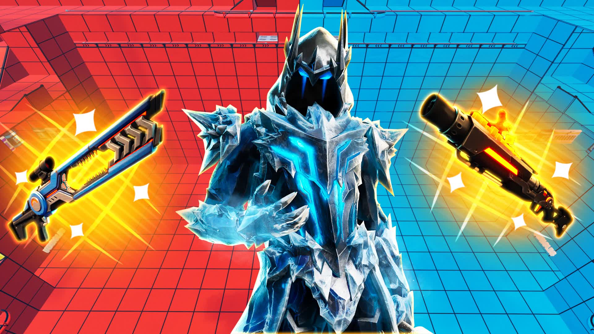 🔴🔵ICE KING RED VS BLUE🔴🔵67