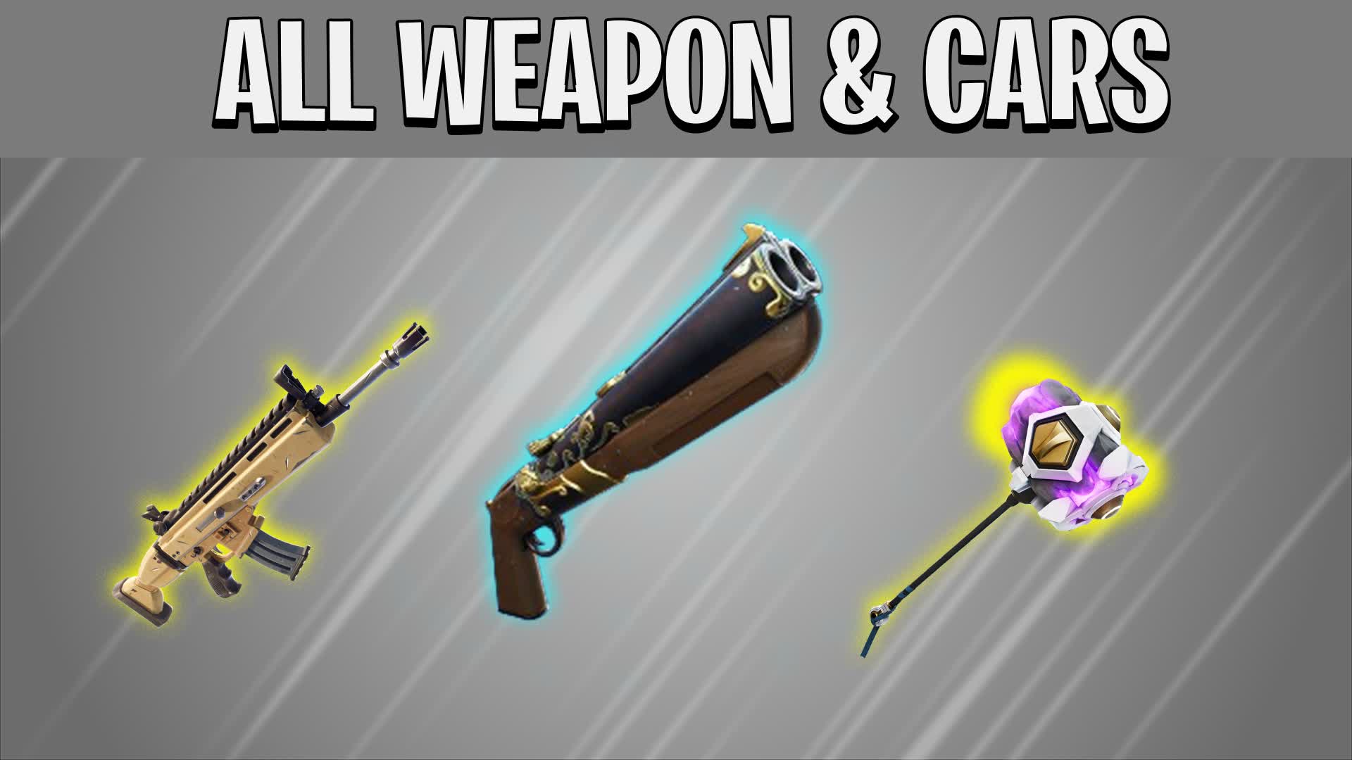 ALL WEAPONS & CARS - FREE FOR ALL