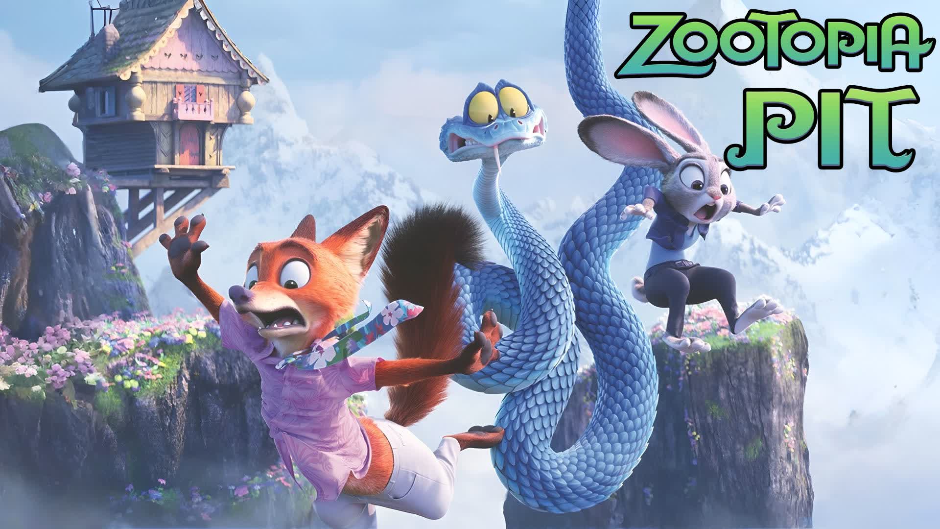 ZOOTOPIA PIT 🐶😾🐻🐘🦒 ANIMALS FIGHT