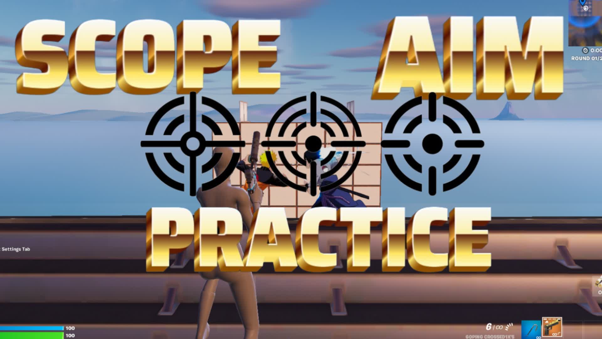 4V4 SCOPE AIM PRACTICE